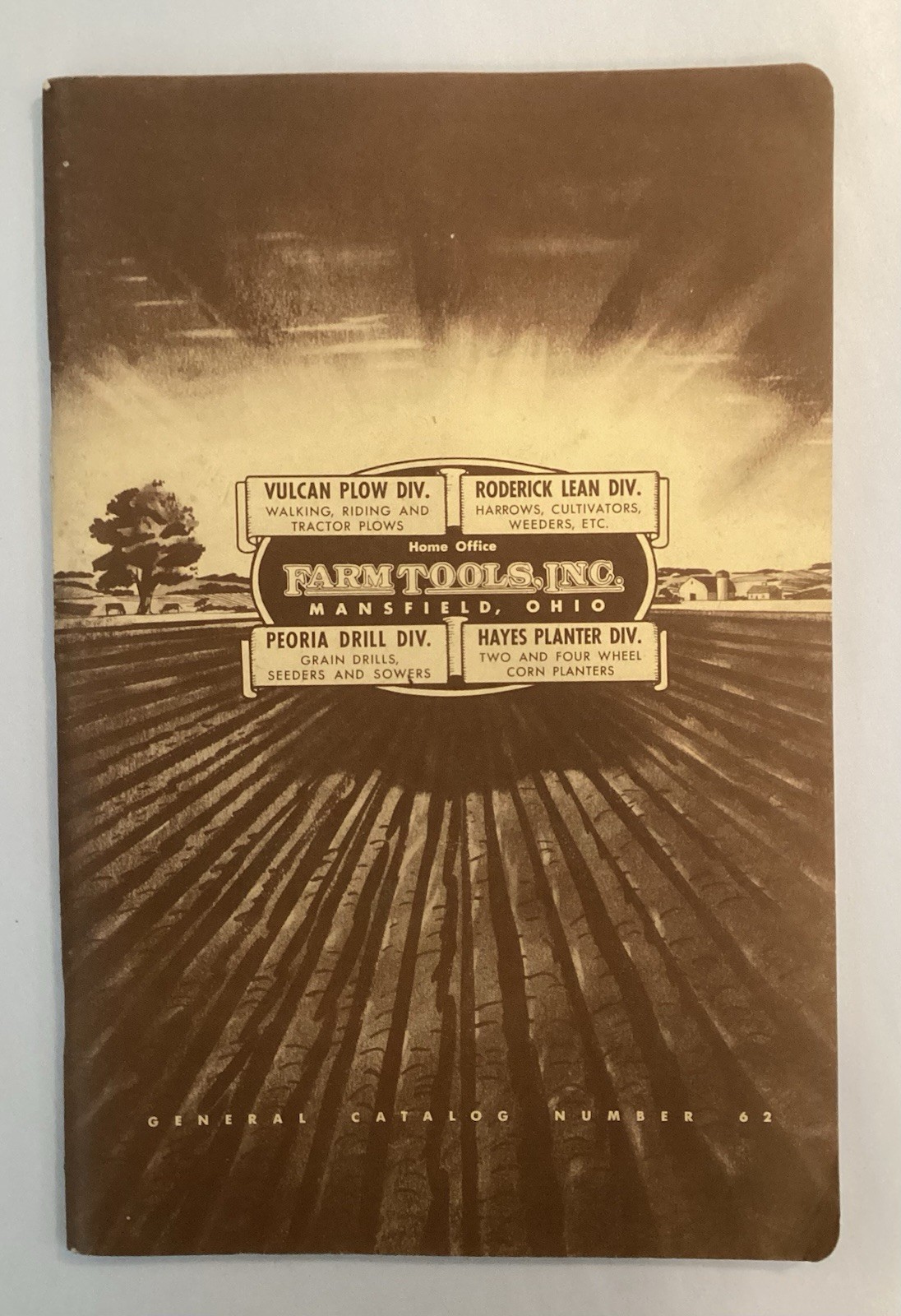 1940’s FARM TOOLS INCORPORATED TRADE CATALOG Farm Equipment MANSFIELD OH Vintage