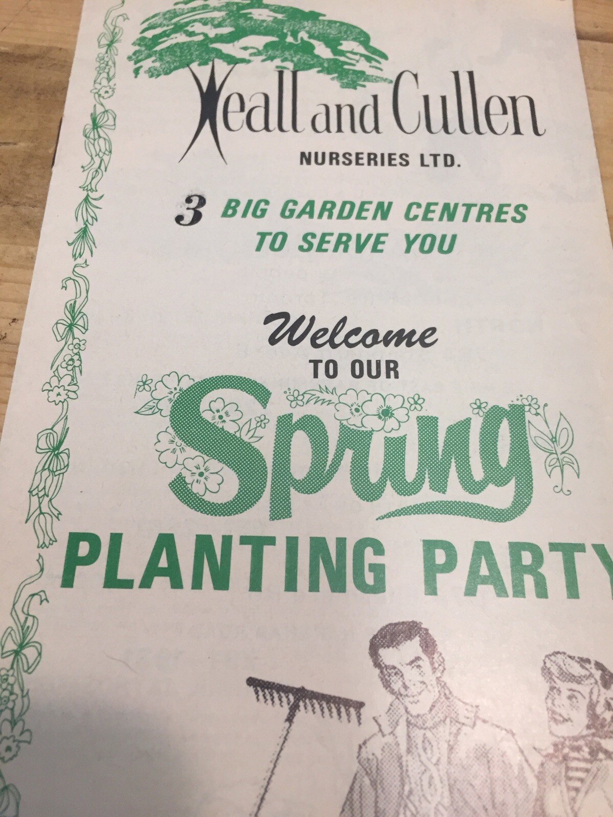 Weall And Cullen Nurseries, Vintage Spring Plant Gardening Brochure Catalogue M1