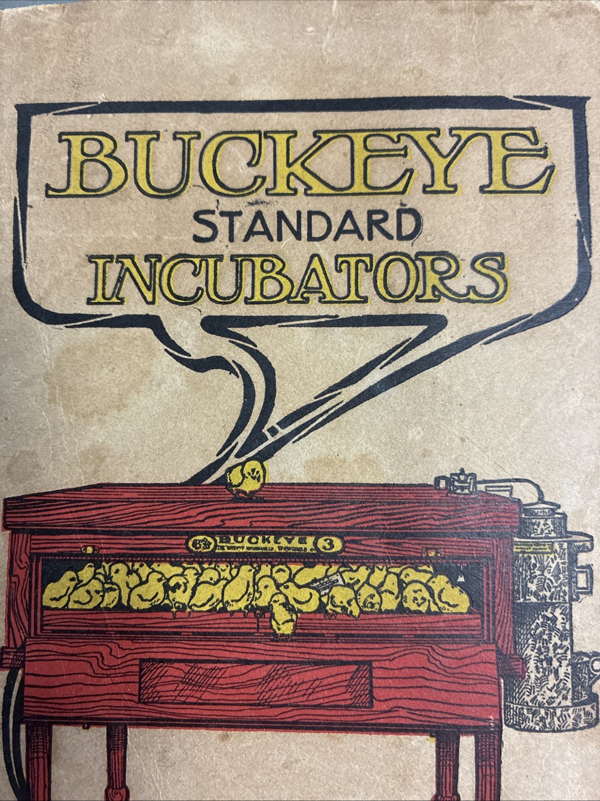 1916-1917 Buckeye standard Incubators Salesman Booklet