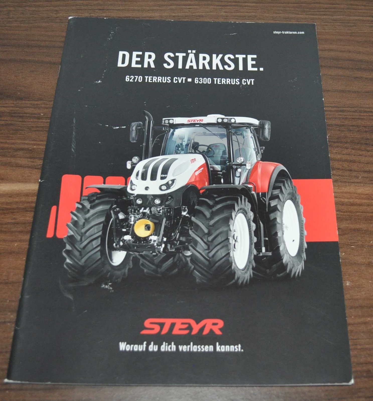 Steyr 6270 6300 Terrus CVT Tractor Brochure Prospekt