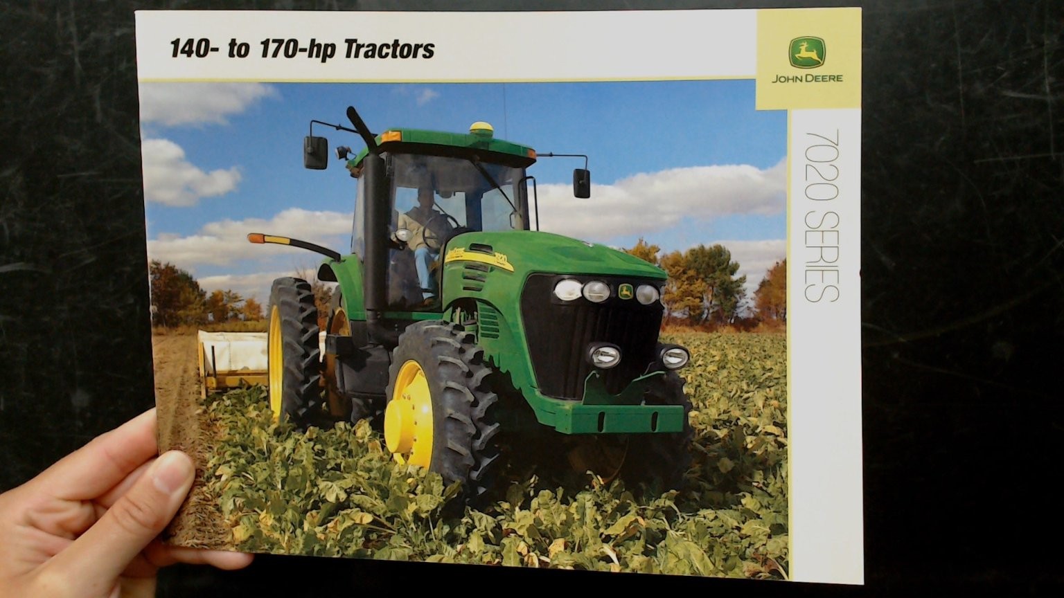 John Deere 7020 Series Agricultural Tractor Brochure 140-170 HP