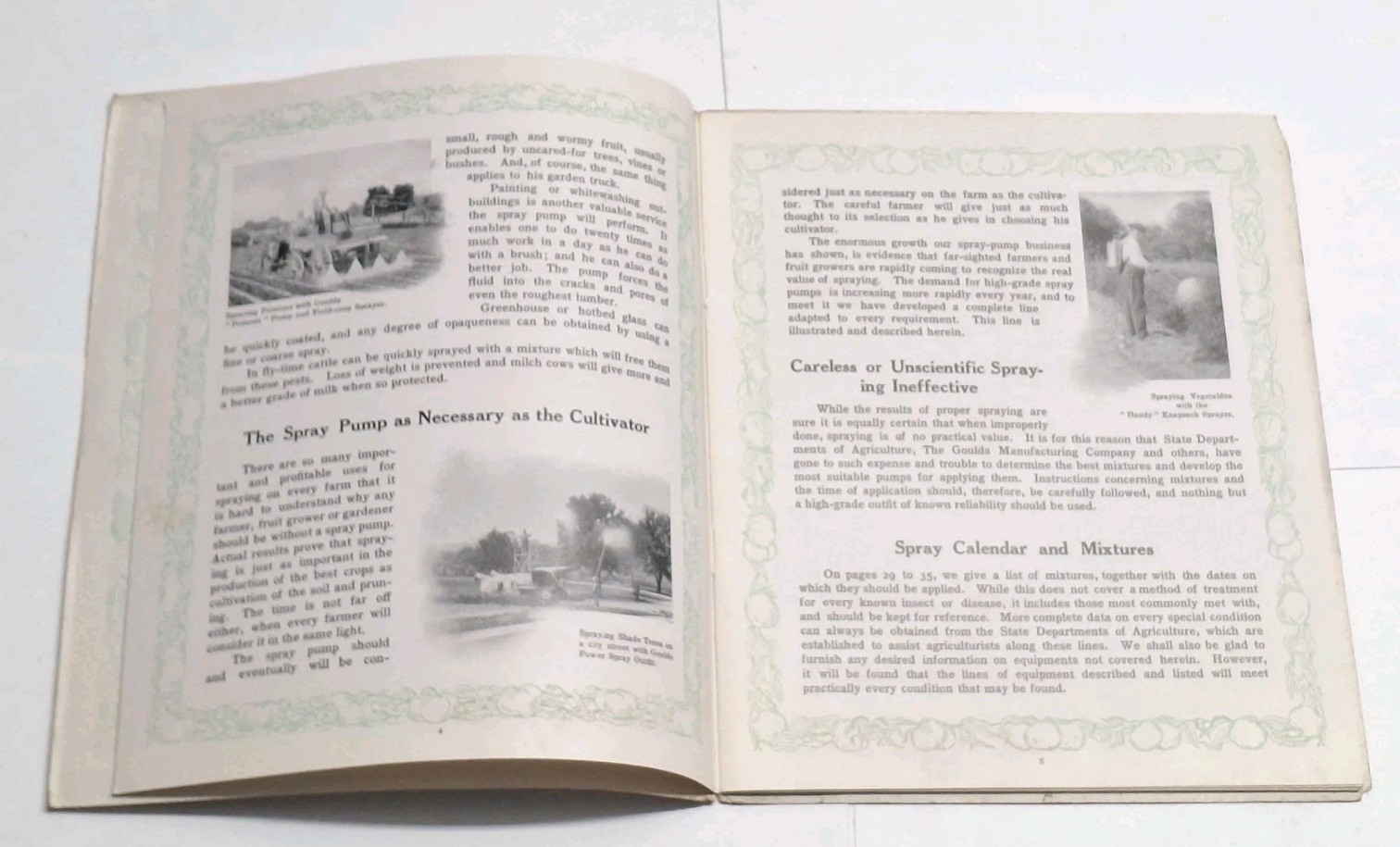 Goulds Manufacturing Catalog How To Spray When & Which To Seneca Falls NY 1911
