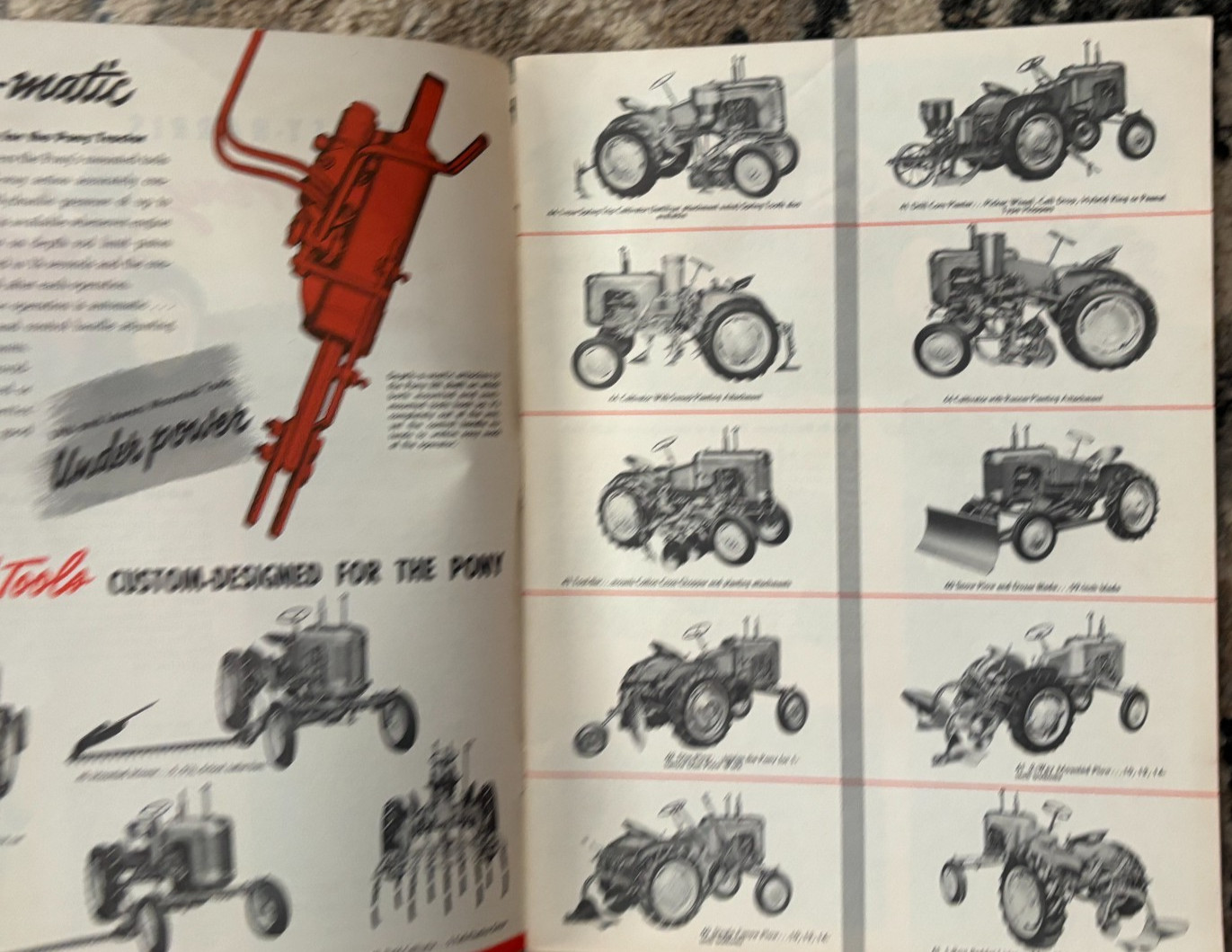 Massey Harris Buyers Guide For 1951 Brochure DCPA26