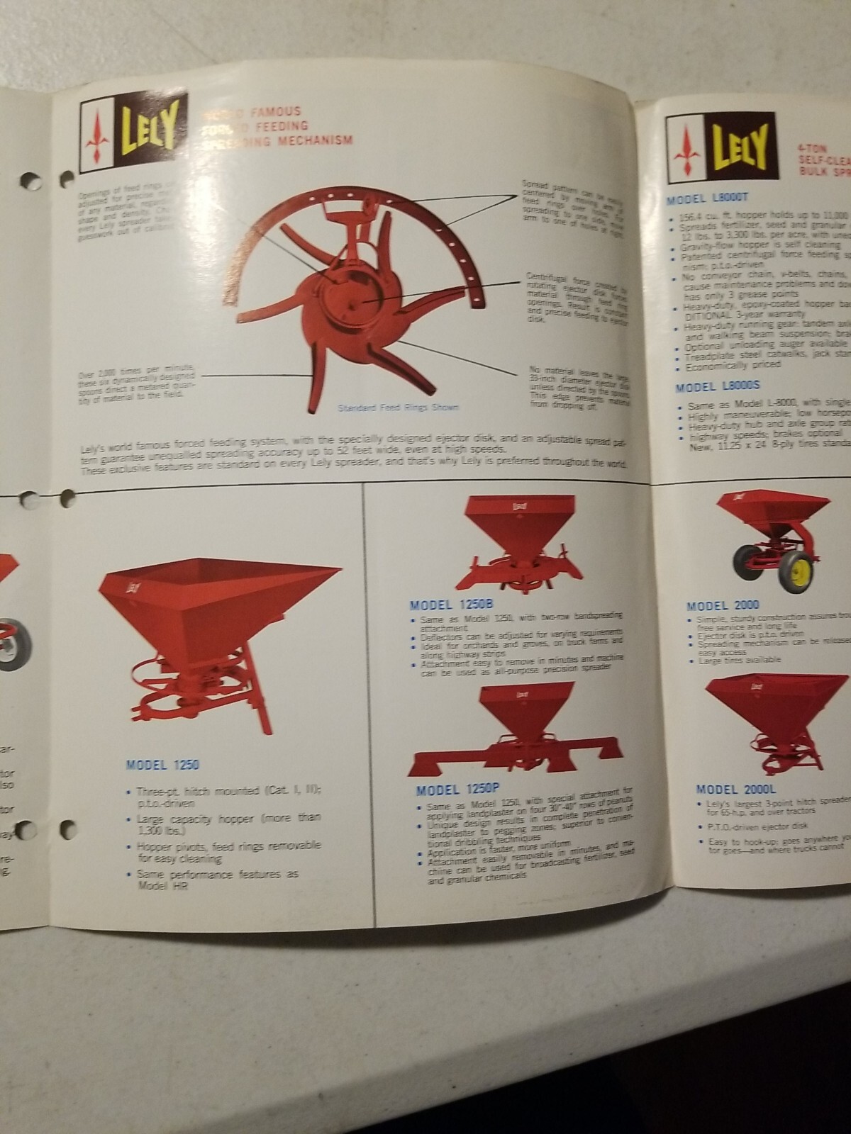 Vintage Lely Precision Spreaders Sales Brochure. Agriculture Farming