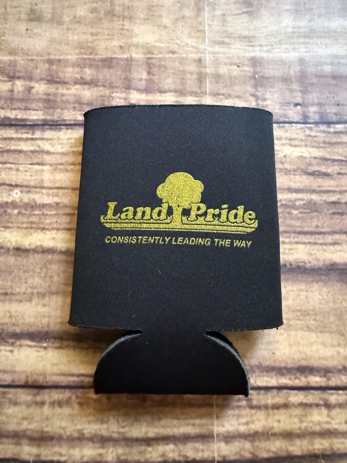 Land Pride Tractor Implements Attachments Promotional Can Koozie Rare HTF