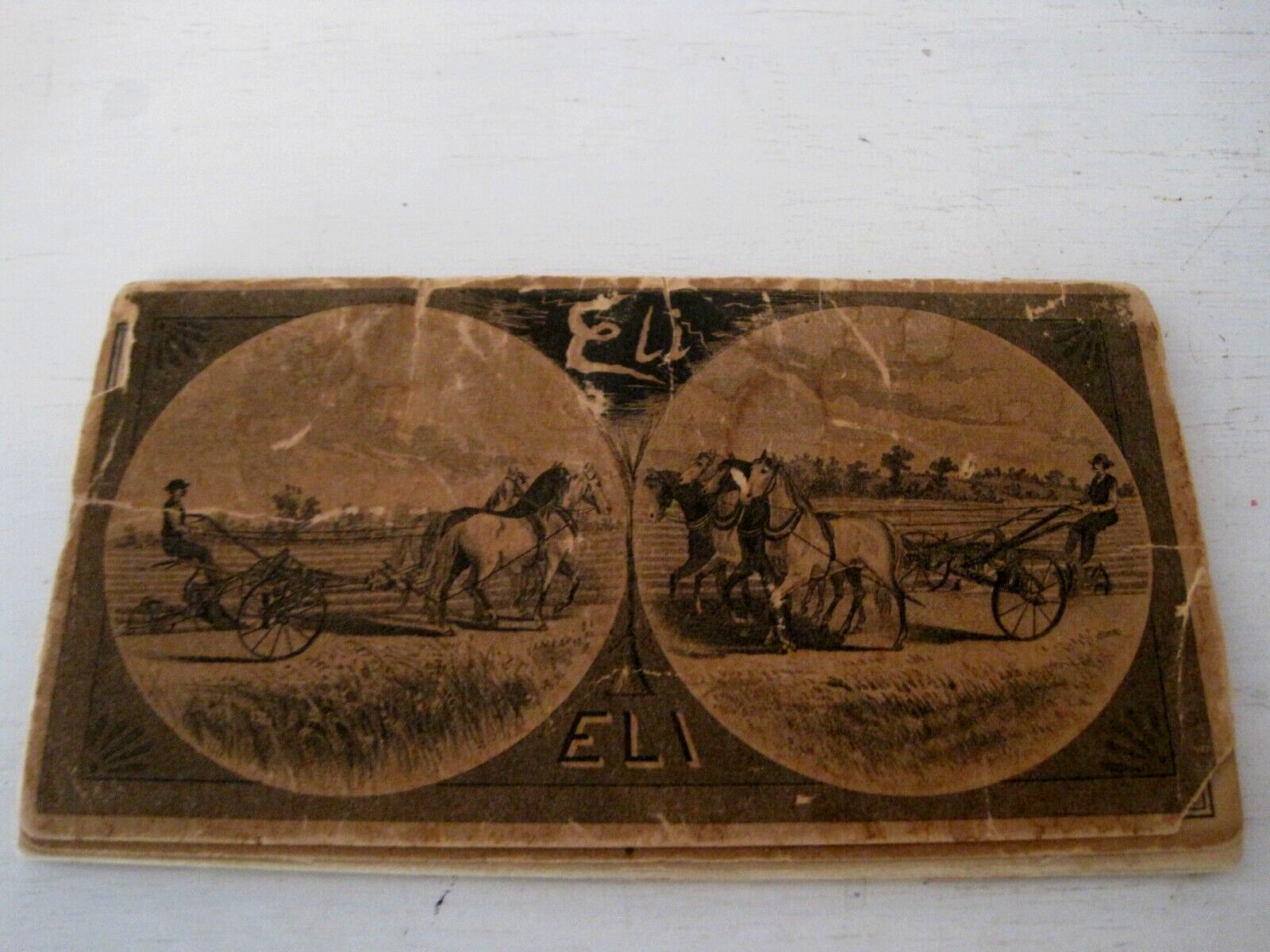 1889 Rock Island Plow Co Annual Farmers Pocket Companion Agricultural Implements