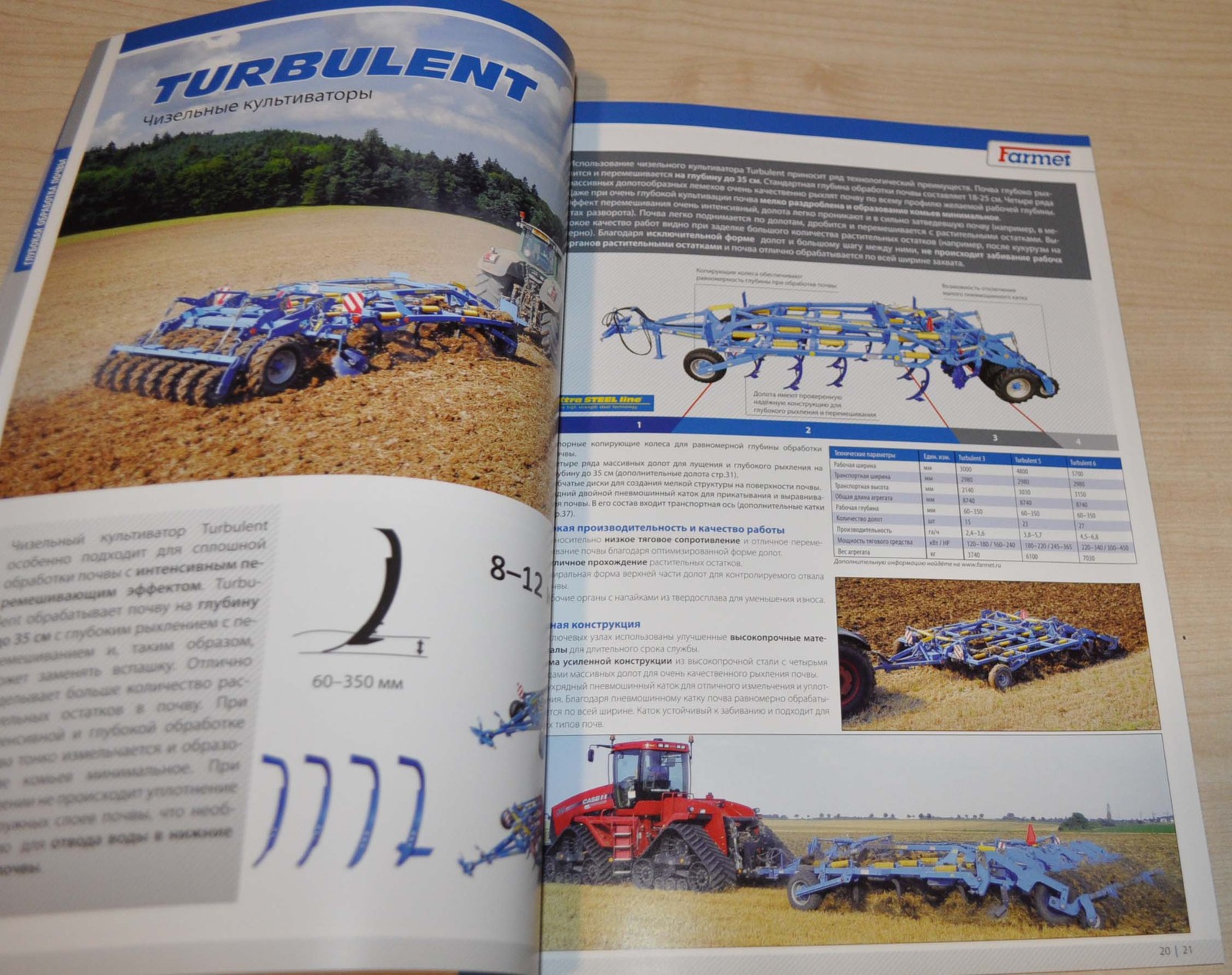 Farmet 2016 Tractor Combine Harvester Agricultural Machinery Brochure Prospekt
