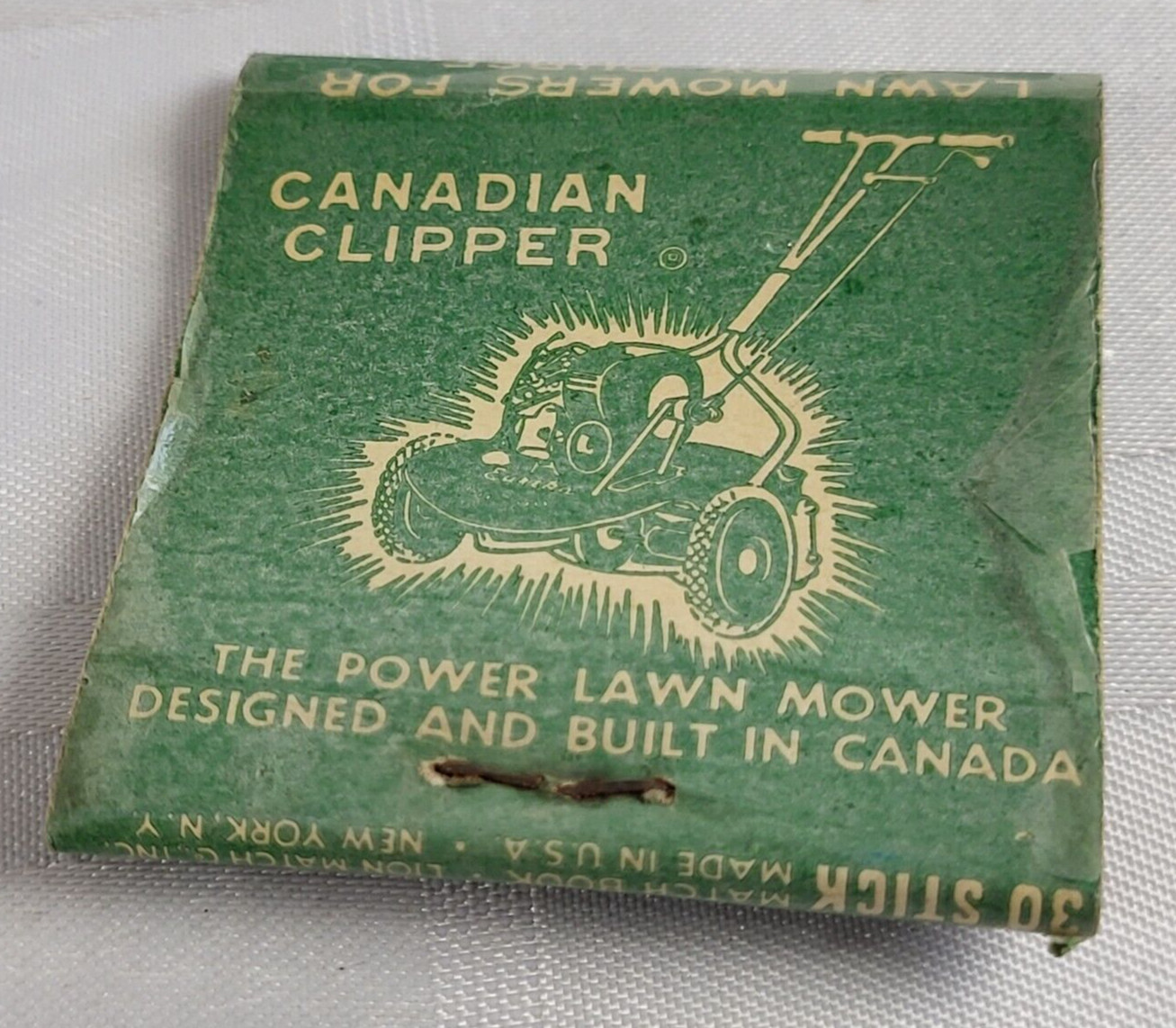 1940&rsquo;S EUREKA WOODSTOCK CANADA CANADIAN CLIPPER LAWN MOWER ADVERTISING VINTAGE