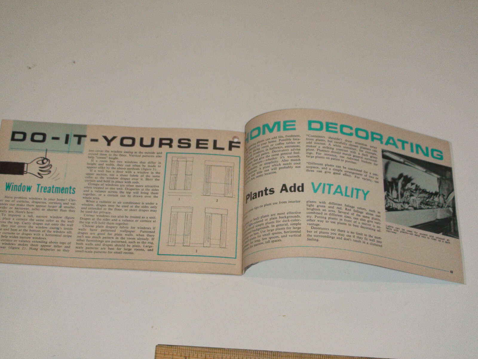 VTG 1966 Mobil Farm Report & Almanac Calendar, Lunar, Weather & Handy Hints 54pg