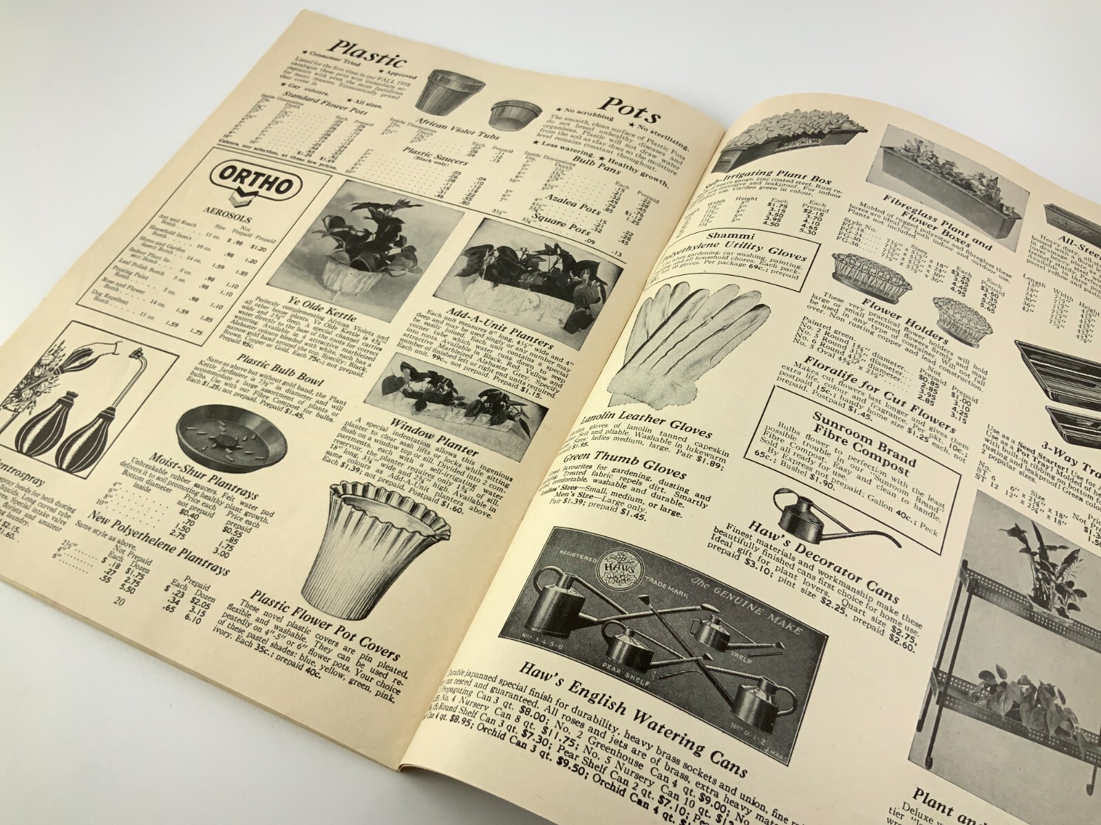 McDonald&rsquo;s Seeds Plants Bulbs Catalogue Fall 1961 Catalog Ottawa Canada EE630