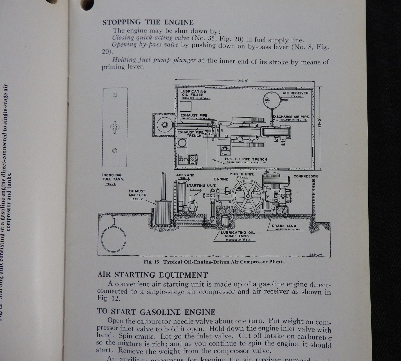 1927 Ingersoll-Rand « TYPE PO » Hit-N-Miss Oil Engines Operators Manual ORIGINAL!