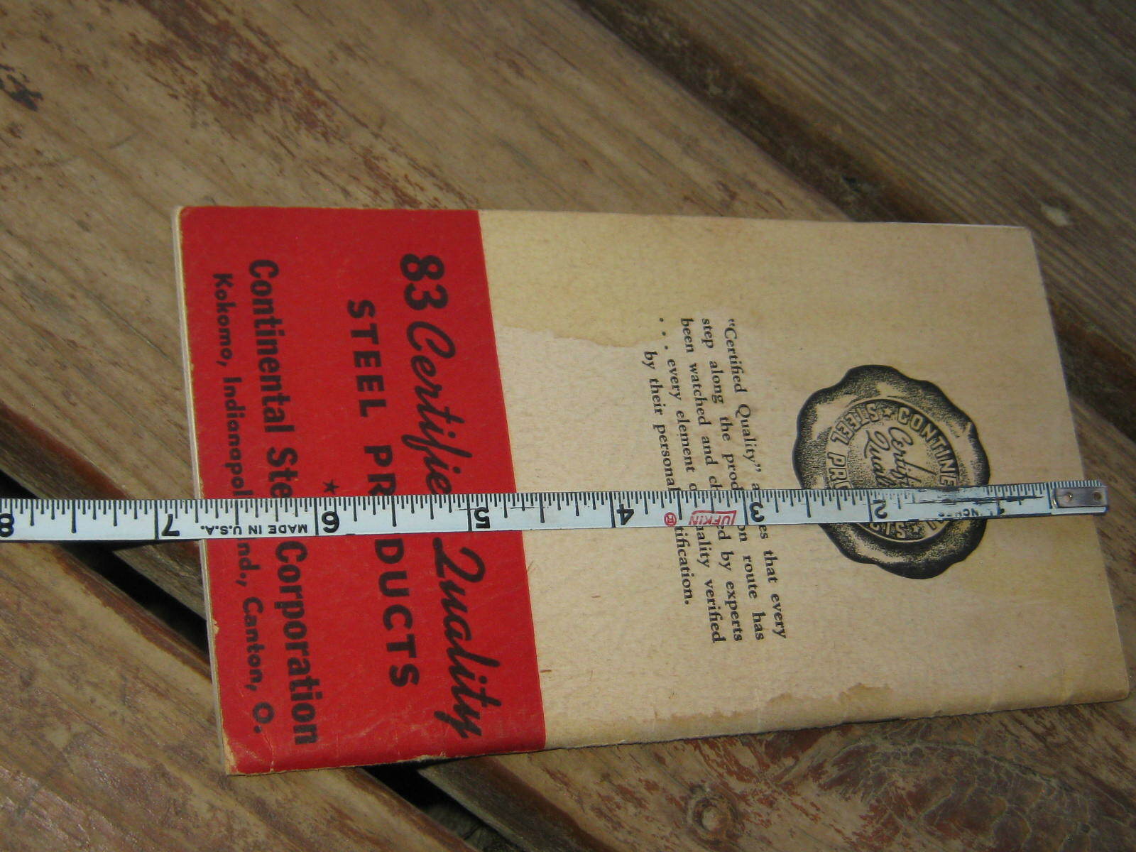 Used 1940 Farm & Livestock Record Book MERKEL Bros Hardware Co Quincy Illinois