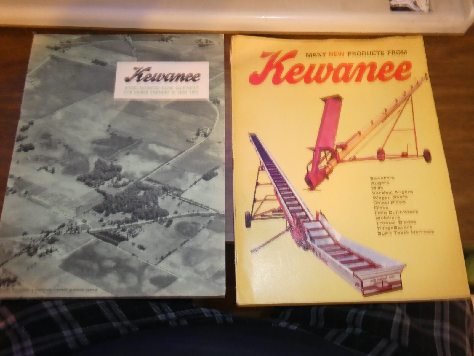 lot 2 Vintage Kewanee Brochure Ad Flyer Farm Equipment Farming Tractor
