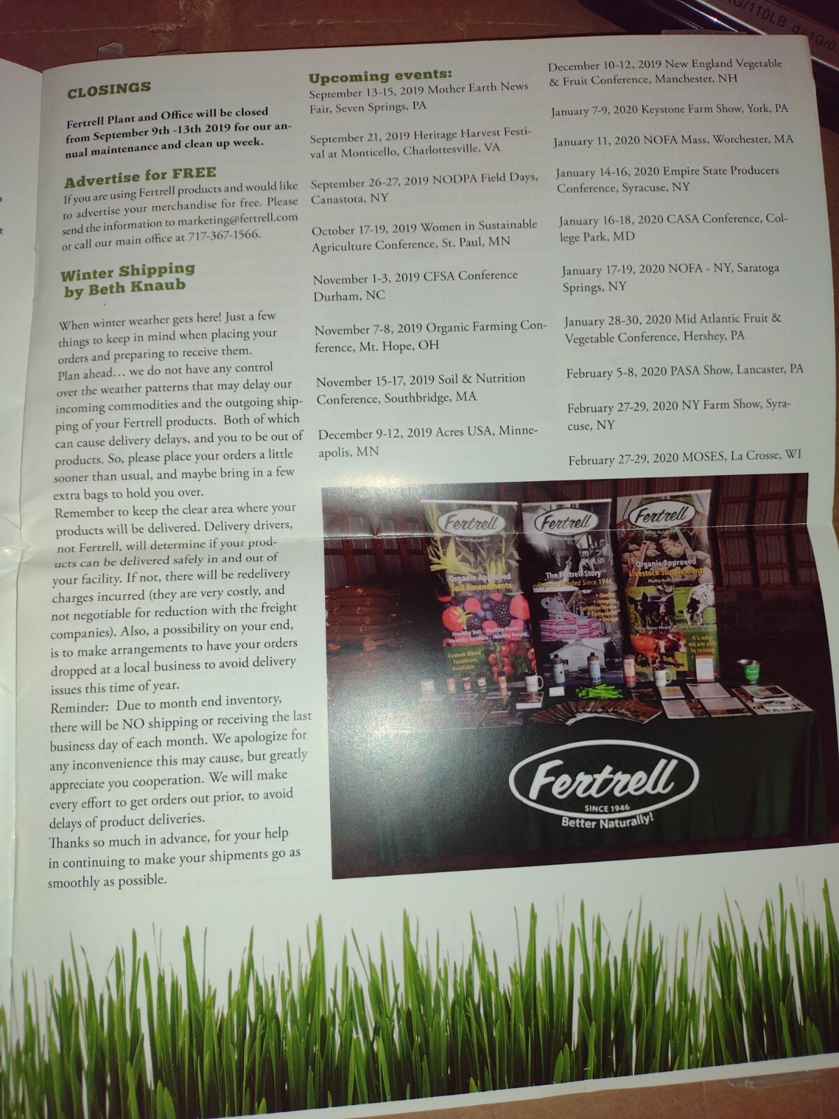 Lot Of 33 Fertilizer Brochures 2000&rsquo;s See Photos Very Good Condition