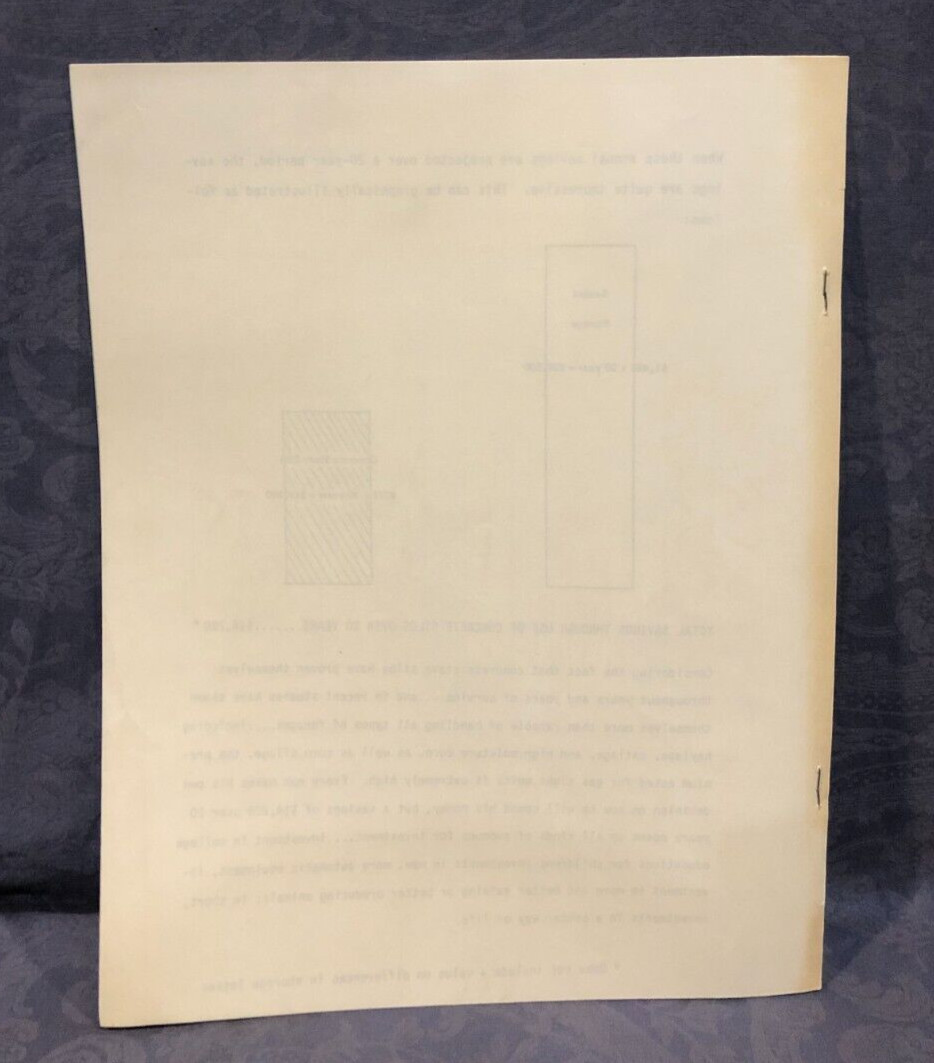 A Look At Costs…Ownership&Use Cost Gas Tight Solo Over 20-Year Period Booklet