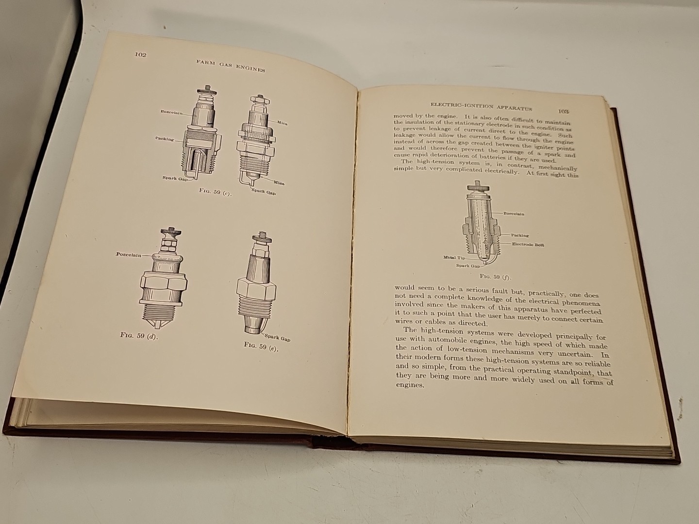 1913 gas engines for the farm hit miss tractor etc book Hirshfeld Ulbricht