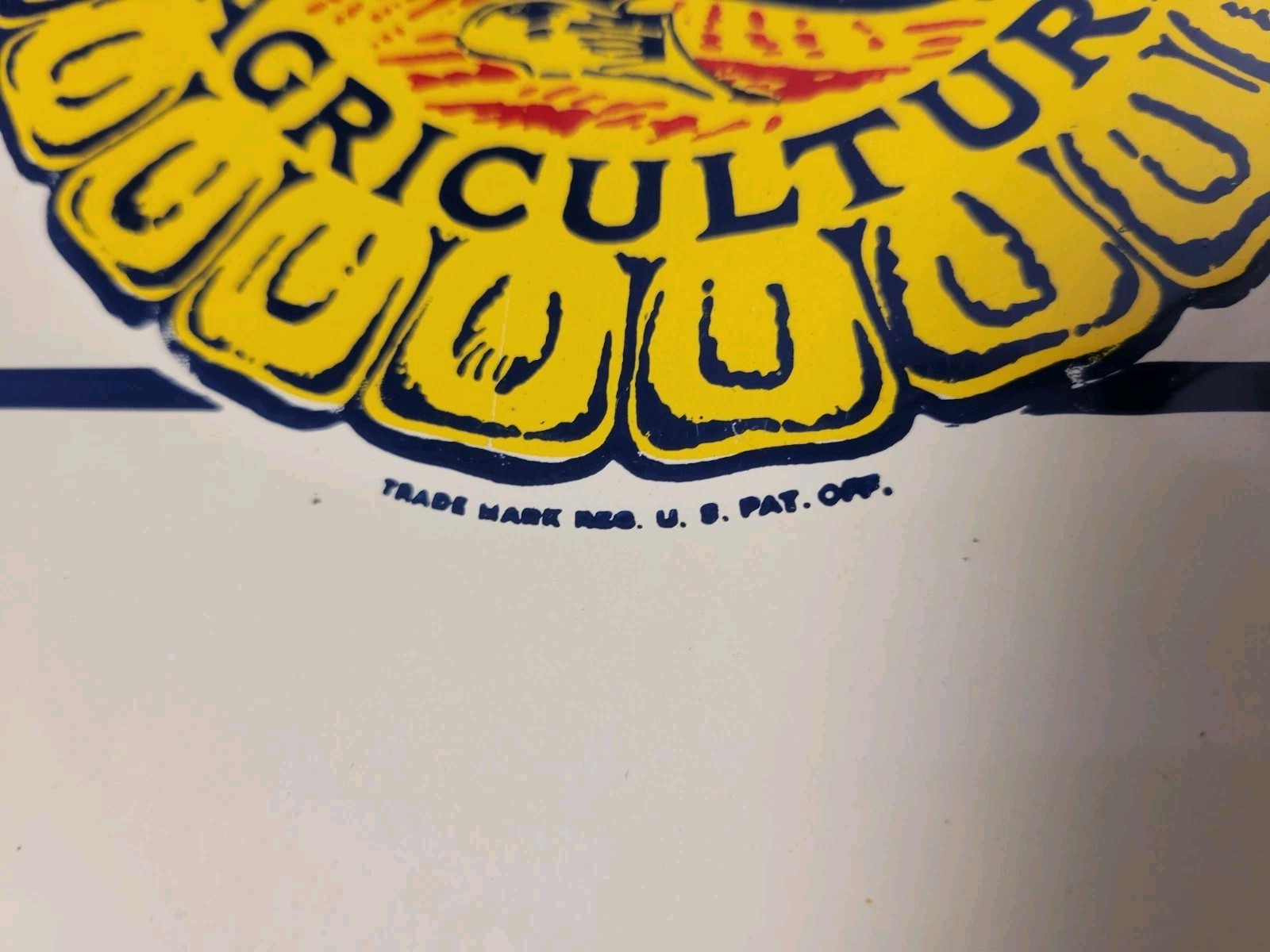 Future Farmers of America ~ Lives Here ~ Metal Sign ~ FFA Supply Service Virgina