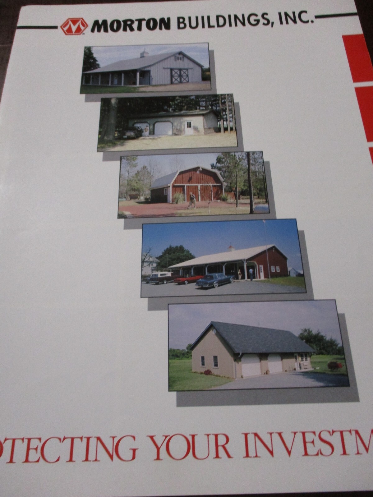 Morton Buildings, Inc, « Protecting Your Investment » Sales Brochure 1992