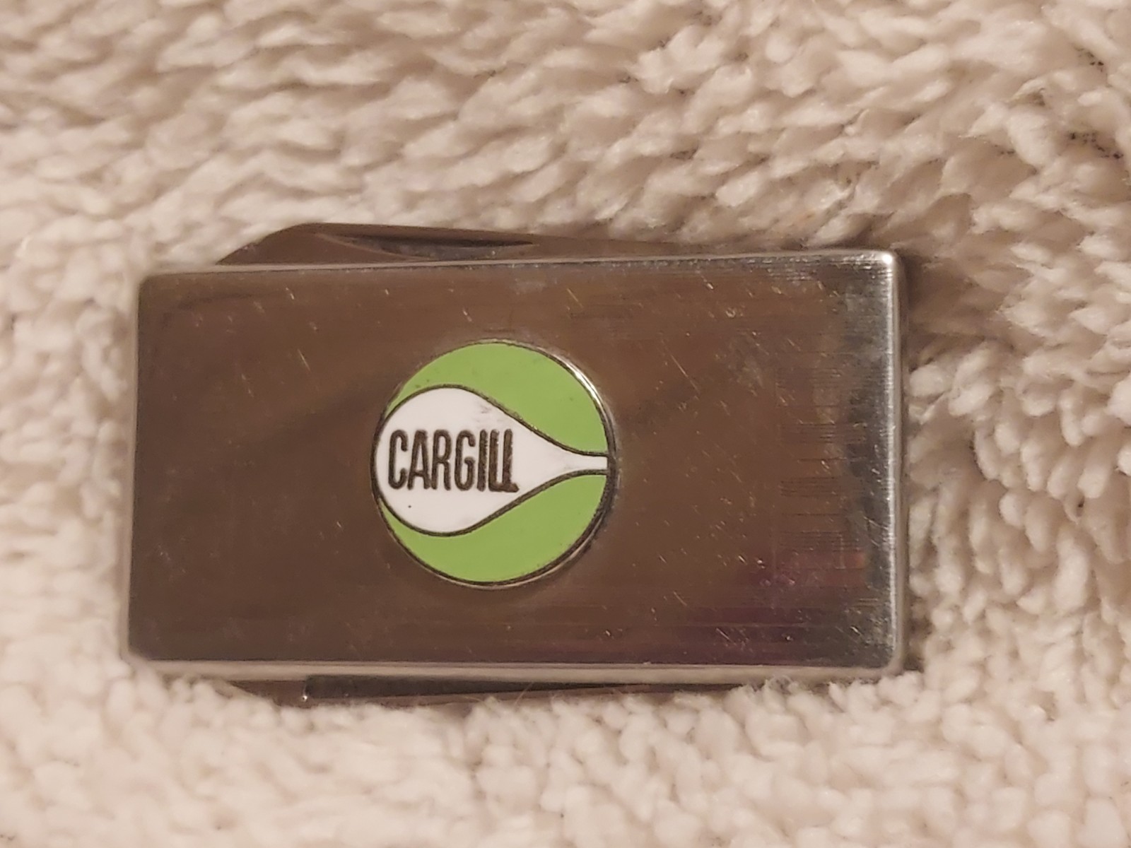 Cargill Advertising Money Clup Pocket Knife