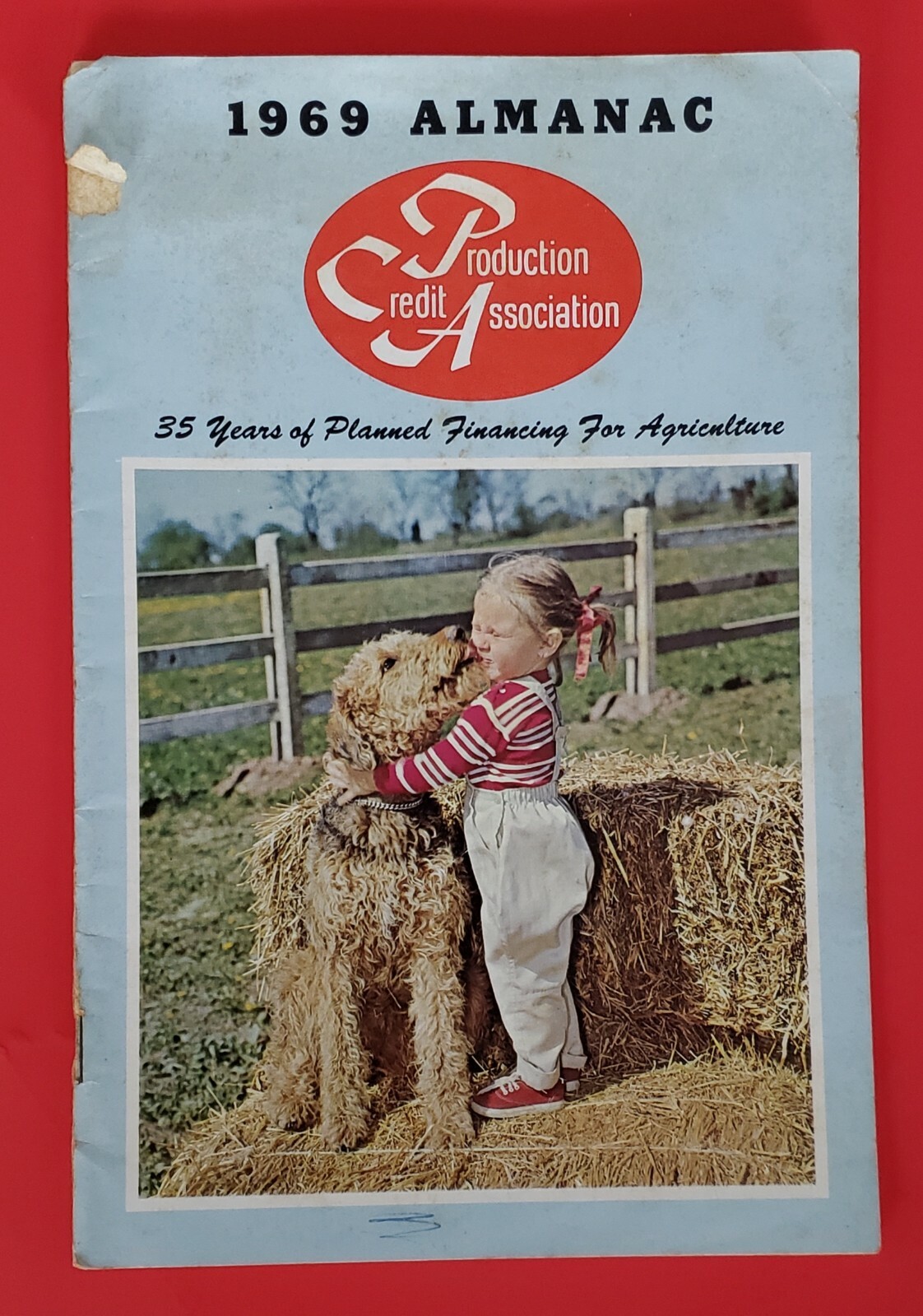 1969 ALMANAC PRODUCTION CREDIT ASSOCIATION PCA FARMING ALMANAC