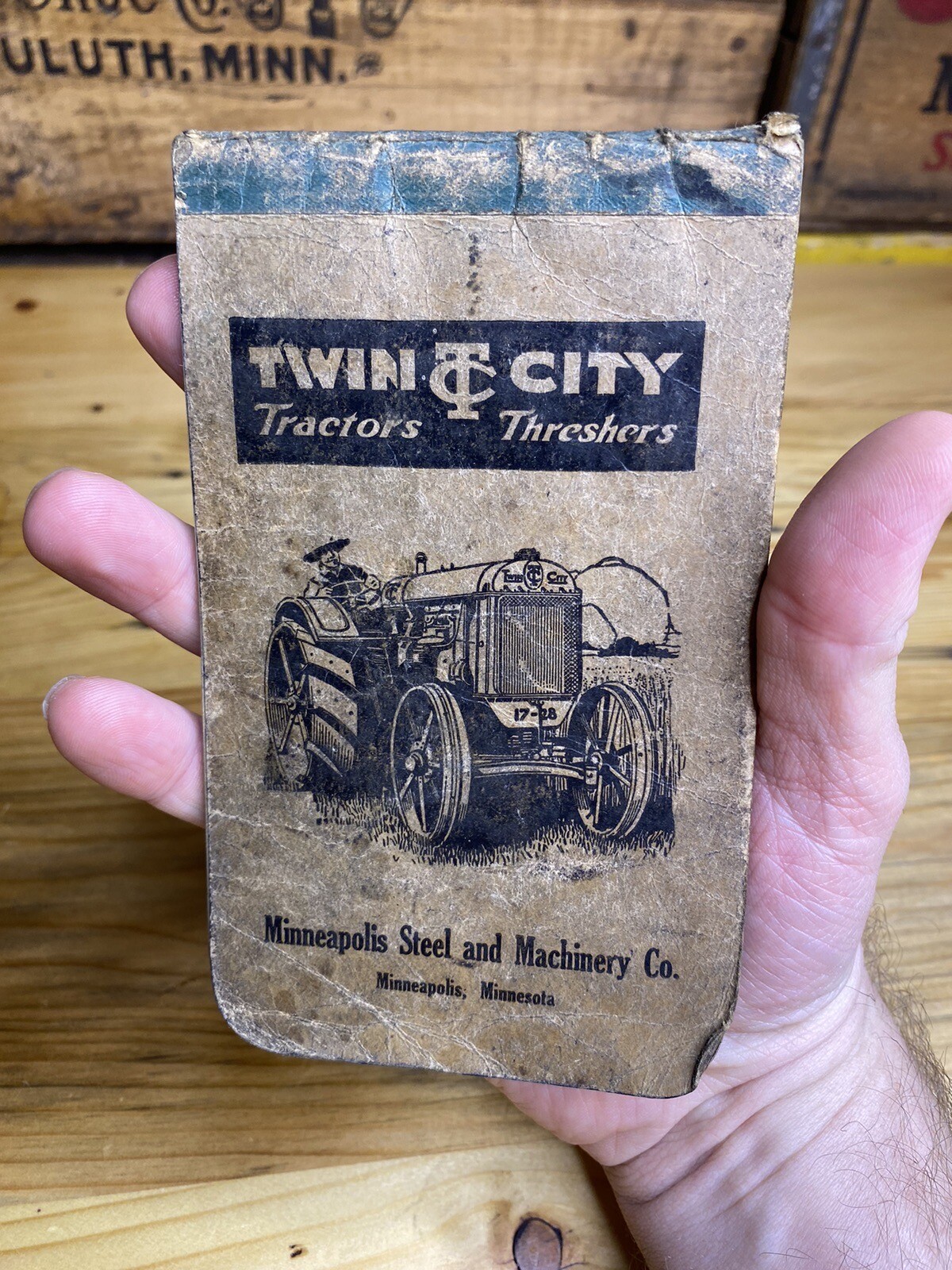 1930’s Twin City Tractors Threshers Data Book, Minneapolis Steel and Machinery
