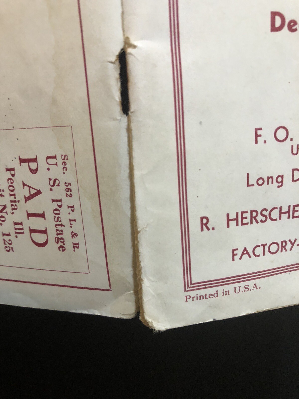 1937 HERSCHEL MANUFACTURING Price List ~ Catalog 83 ~ East Peoria, IL ~ VINTAGE