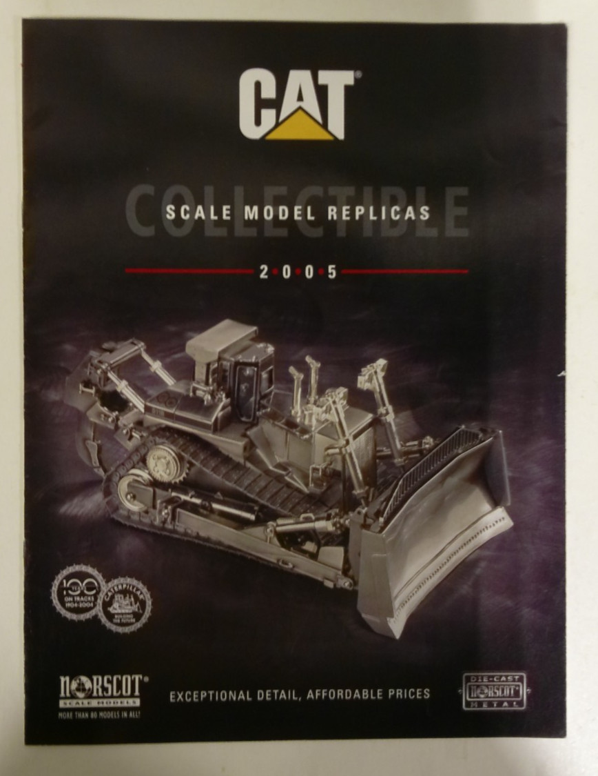 Lot of 4 CAT Norscot Scale Model Replicas Catalogs 2002-2005
