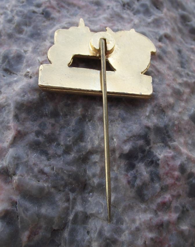 Antique Zetor 50S Agricultural Czech Farming Farm Tractor Pin Badge