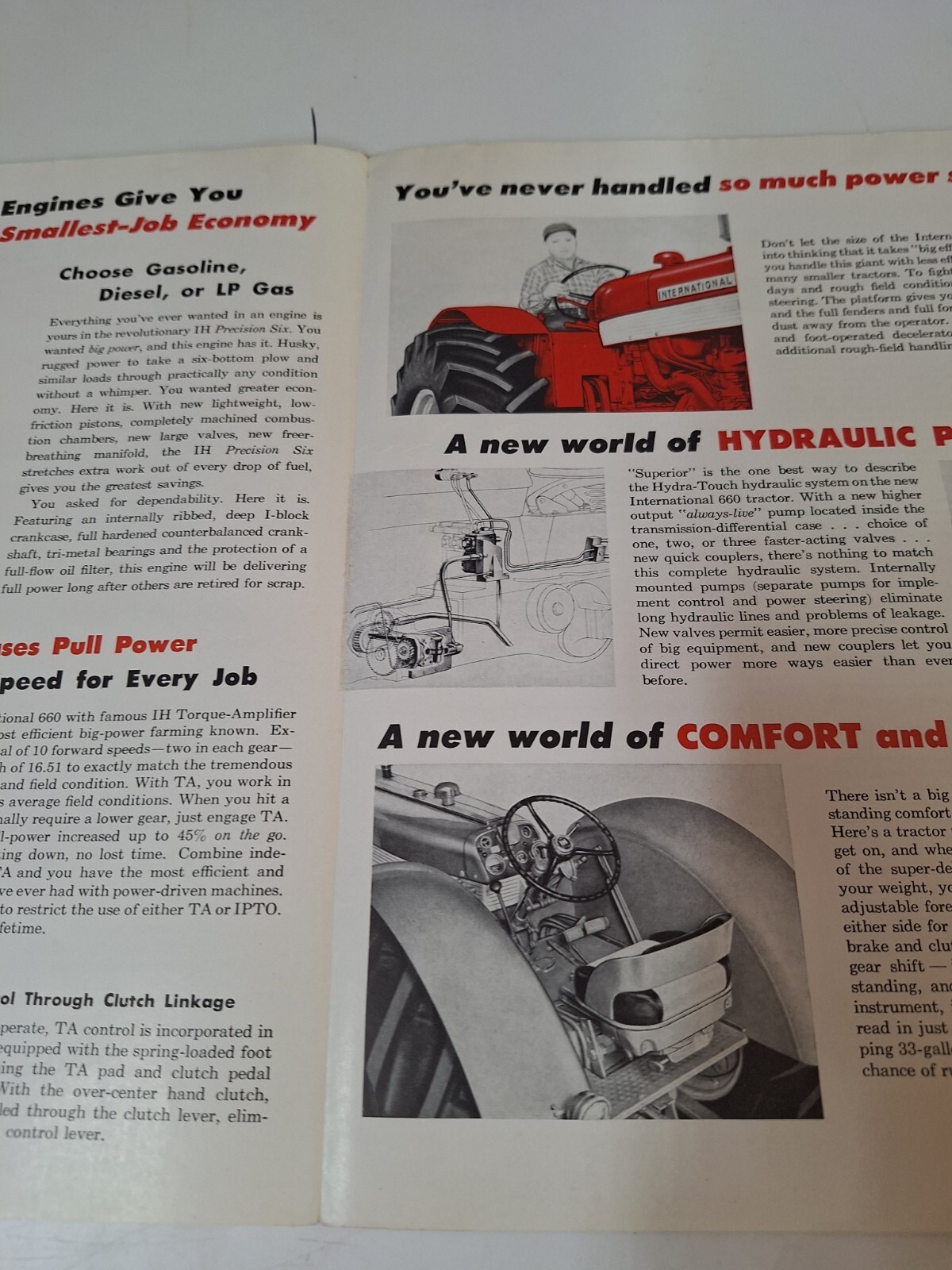 McCormick Farmall 660 Tractors Booklet Advertising Brochure