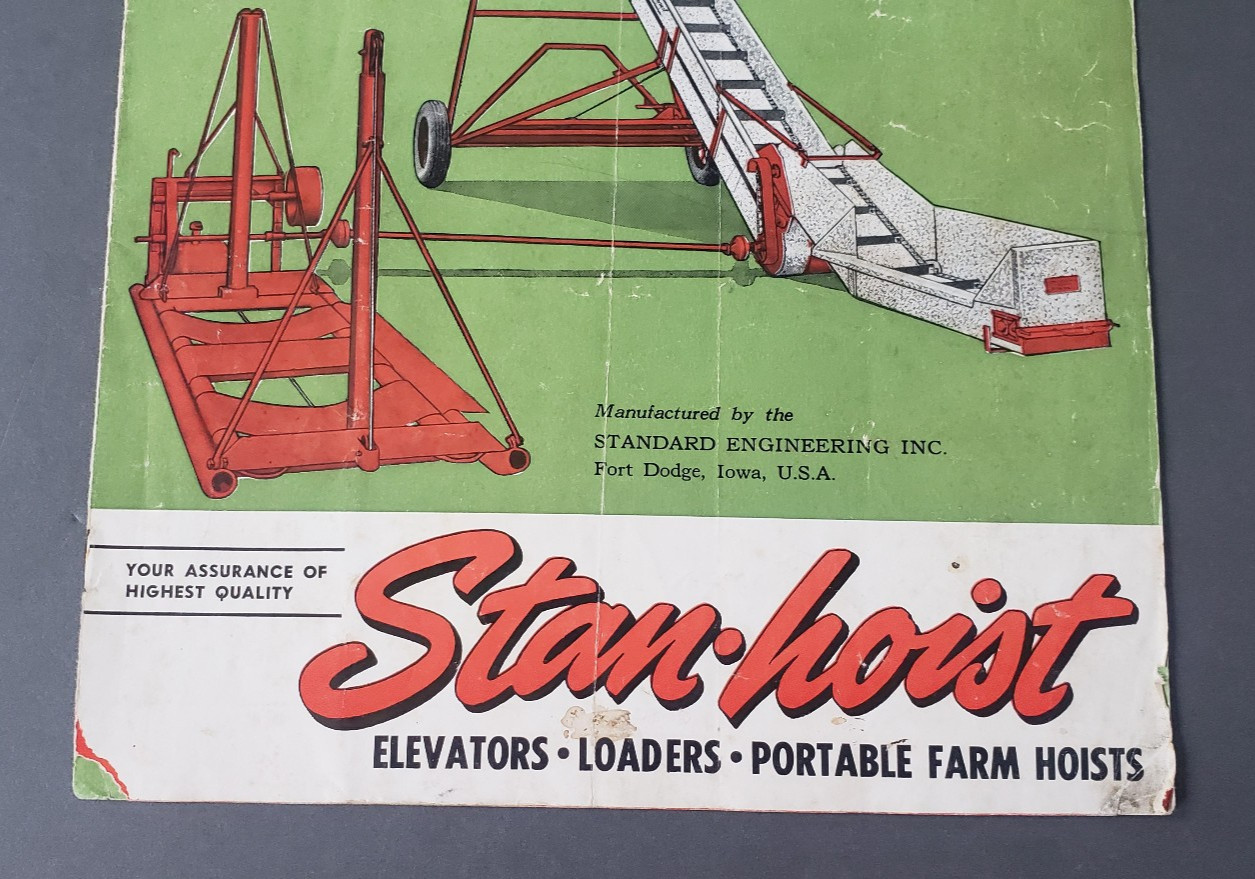 vtg LOT Farming Brochures Cockshutt Cobey Stan-hoist Owatonna Ferguson Tractor