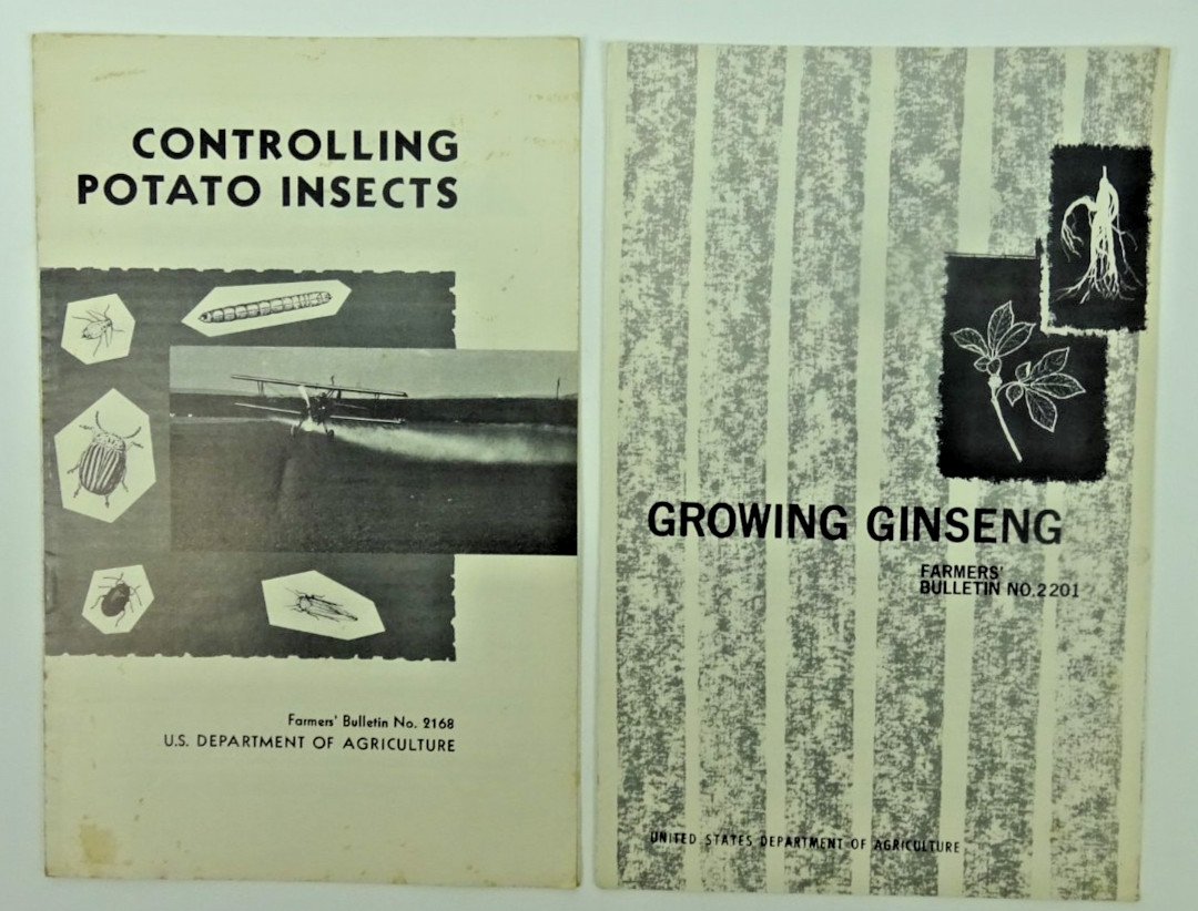1958-1965 USDA Farmers Bulletins Lot of 8