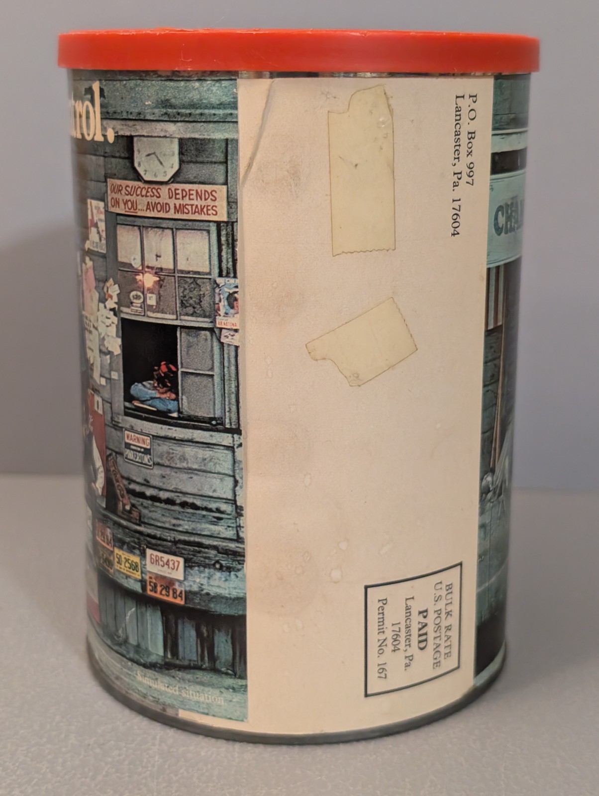 Vintage DuPont Weed Control Puzzle – Agrichemicals Puzzle Ad Promo Canister Can