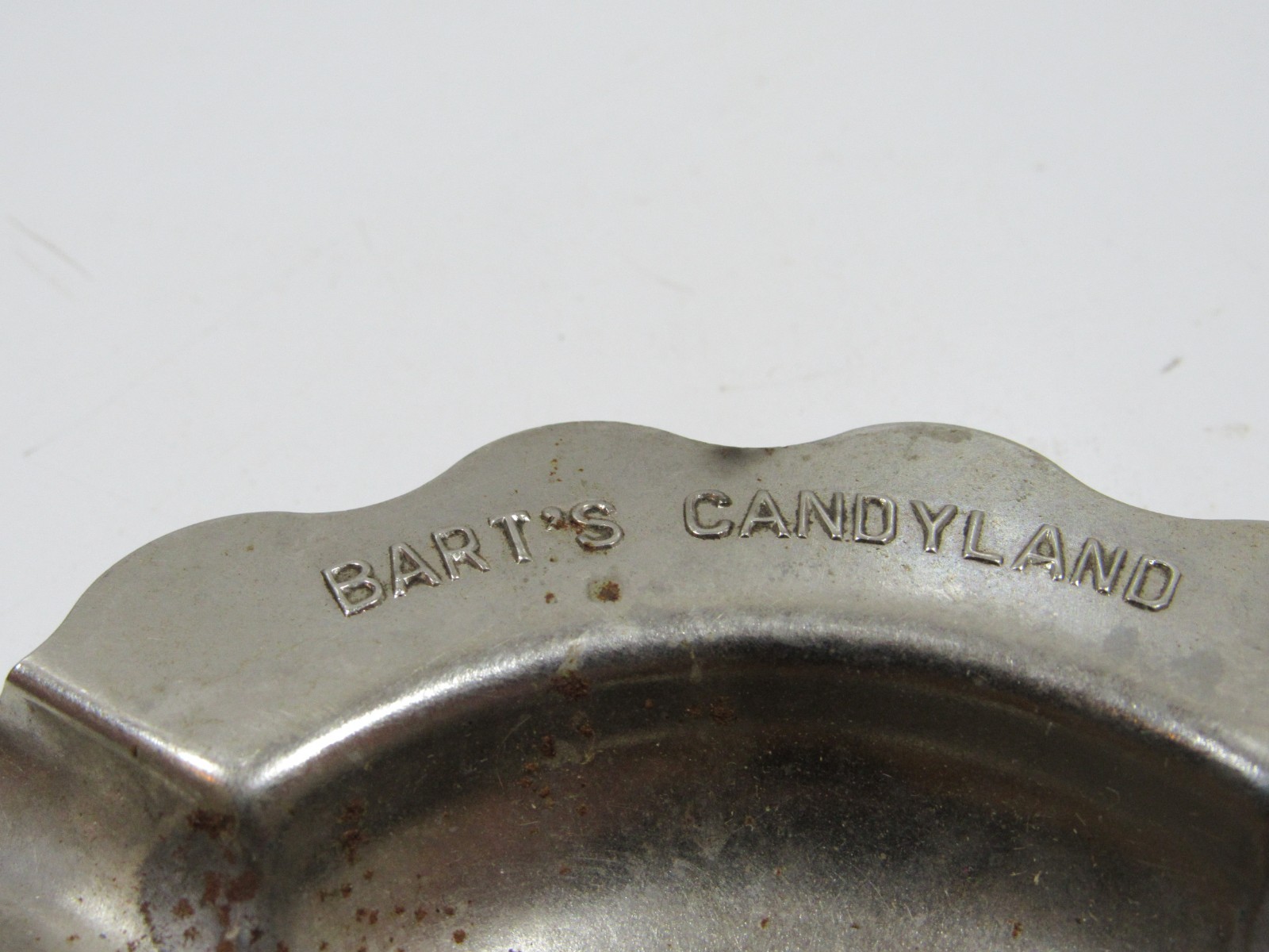 Rare Vintage Barts Candyland Ashtray 19 no 2nd St Yakima ( Stolen From ) #A4