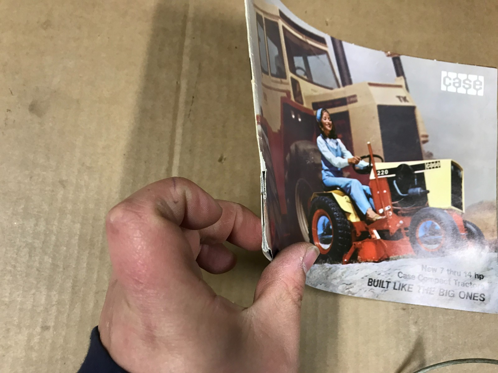 Vintage Case 7-14 HP Compact Tractors Brochure