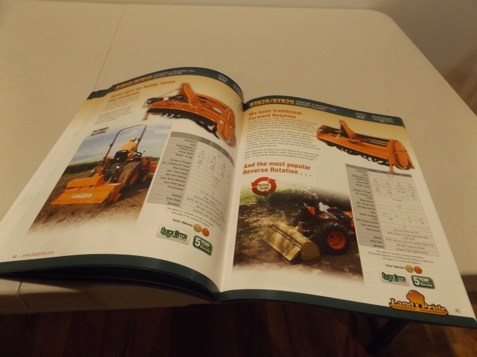 LAND PRIDE PRODUCT GUIDE, LP Consistently Leading the Way, 7/15/13
