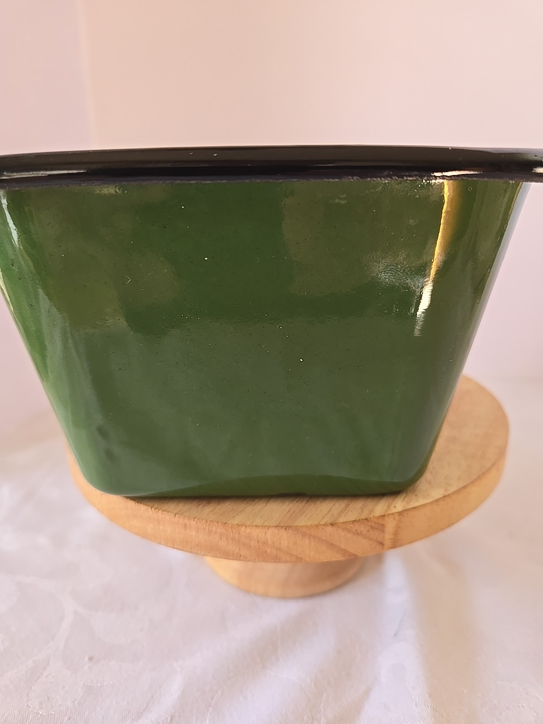 Certified Quality Producer of Sunshine Milk Green Enamel Metal Container Cow