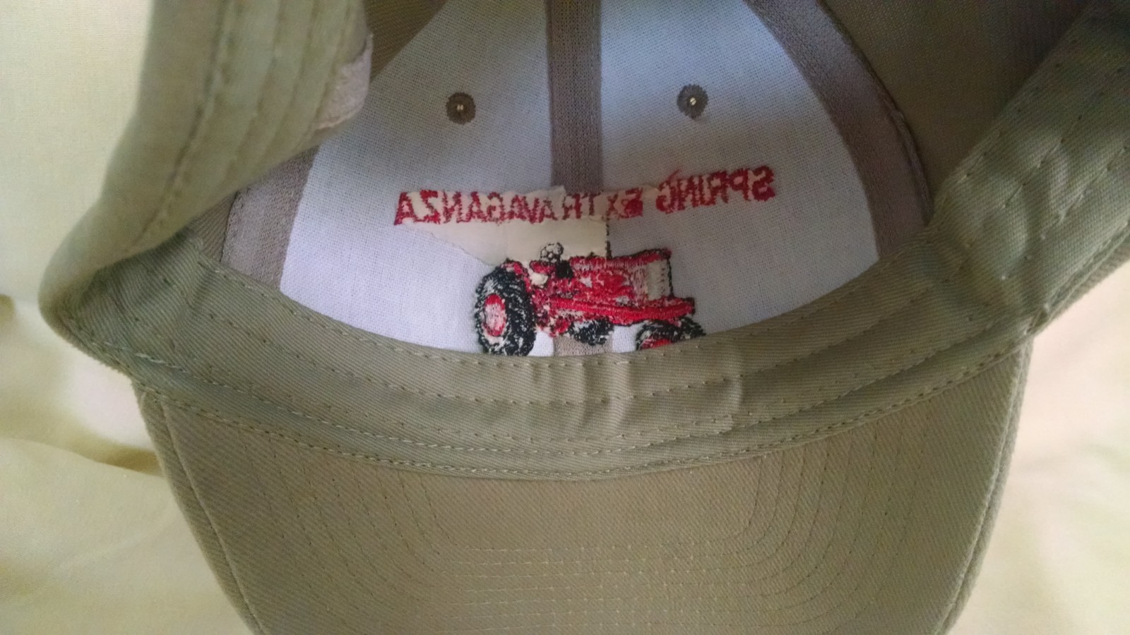 Tractor Hat Baseball Ball Cap Tricycle Tractor Spring Extravaganza Verona VA