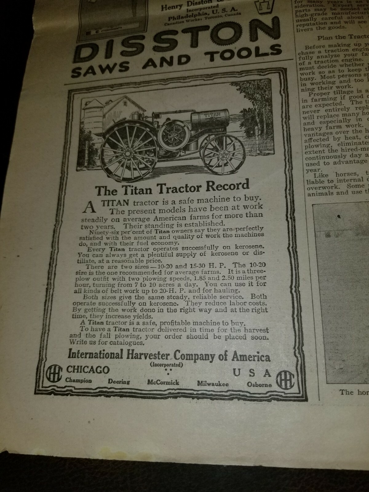 FARM and FIRESIDE The National Farm Paper 1917
