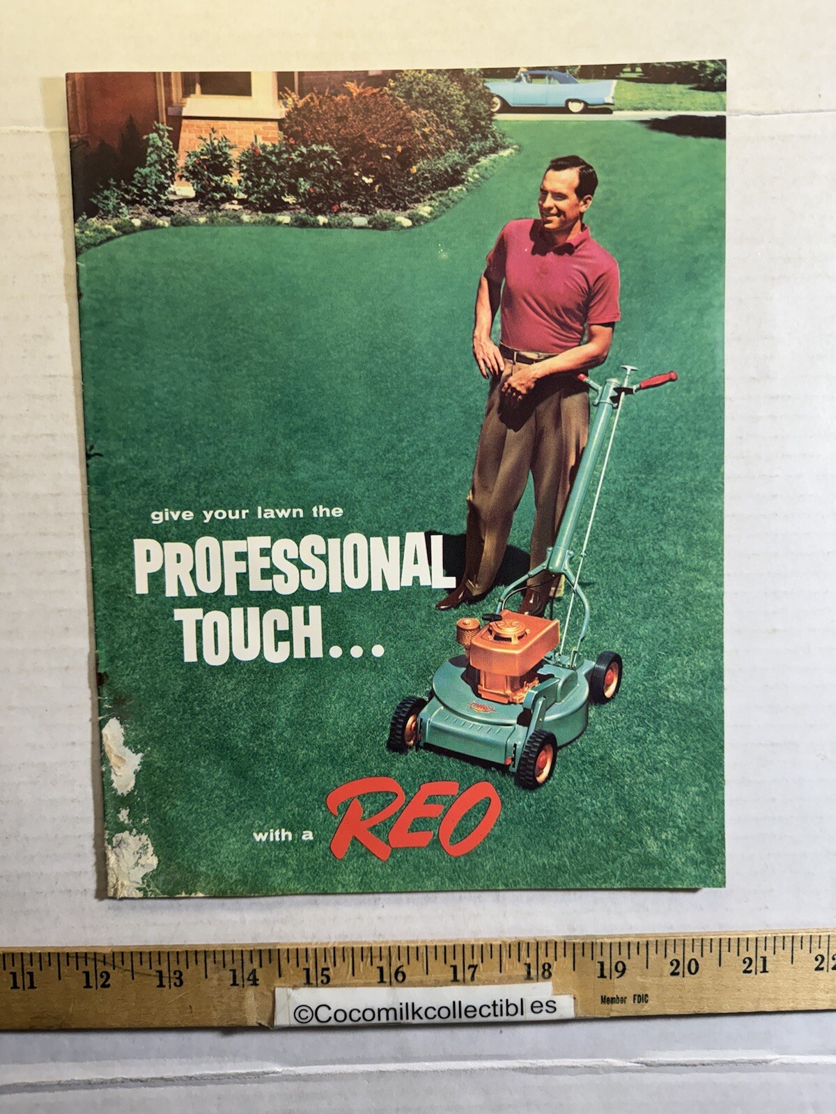 Vintage Give Your Lawn The Professional Touch With A Reo Lansing MI Brochure