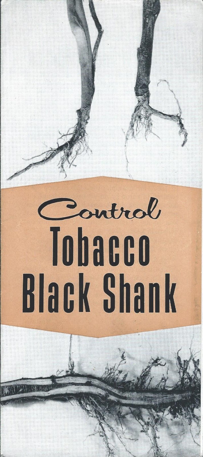 Farm Technical Report Control Tobacco Black Shank North Carolina 1958 (F5552) S