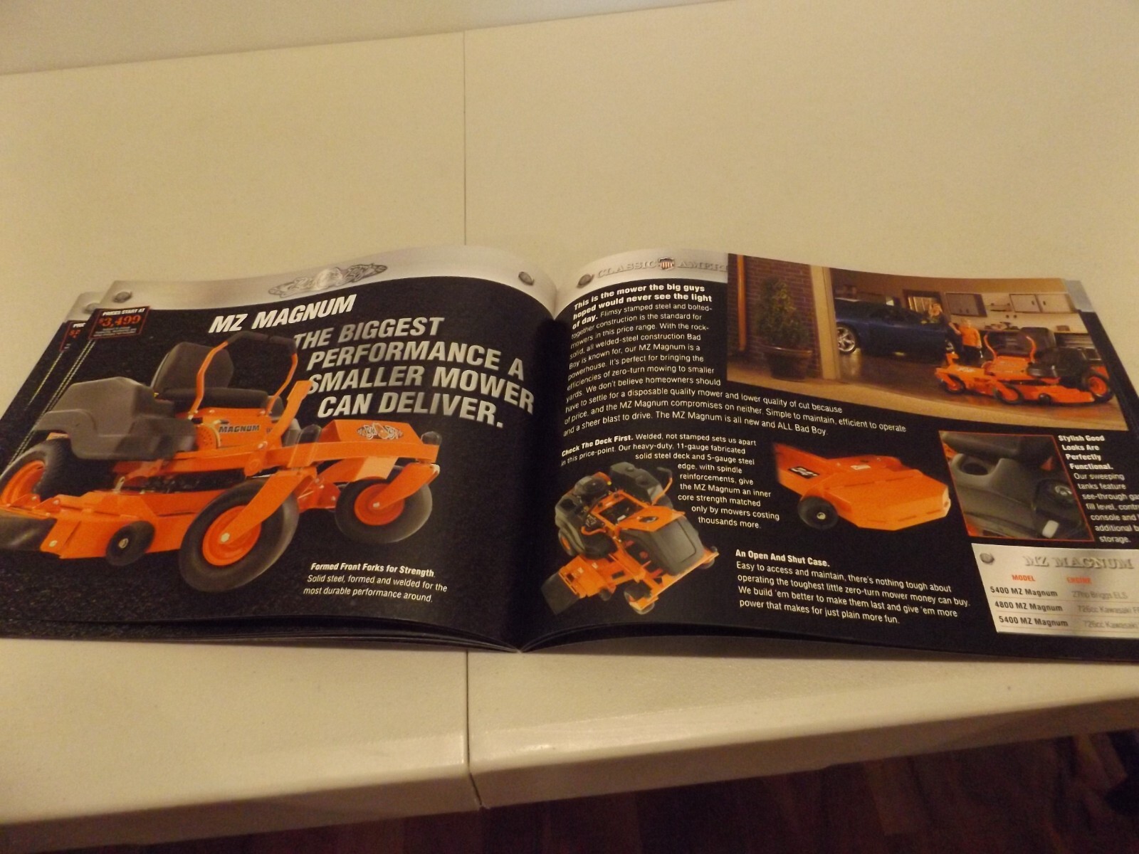 BAD BOY MOWERS, « MOW WITH A ATTITUDE », 2013