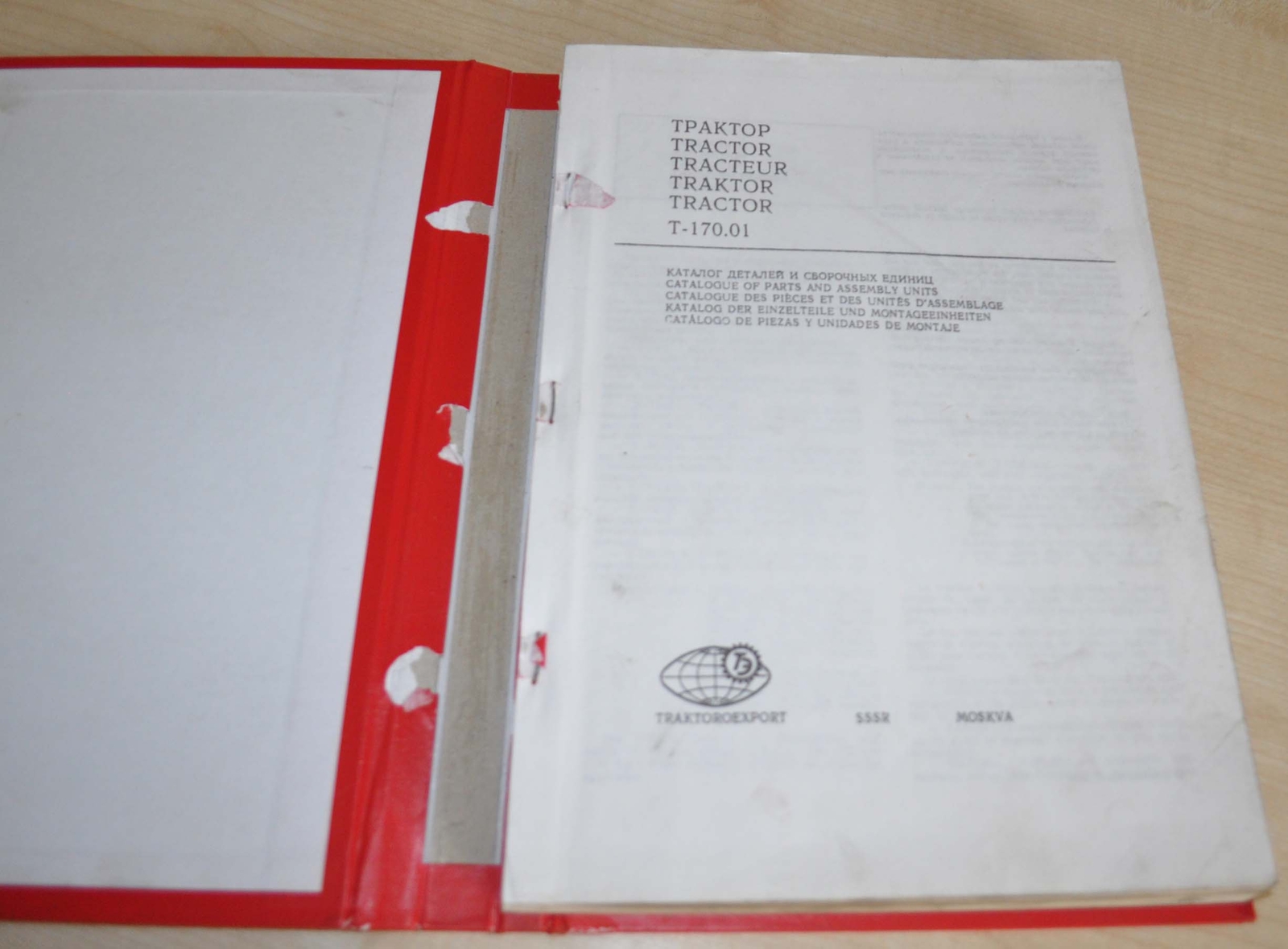 1990 ChTZ T-170 Tractor Parts Catalog Manual Tractoroexport RU ENG FR DE SP