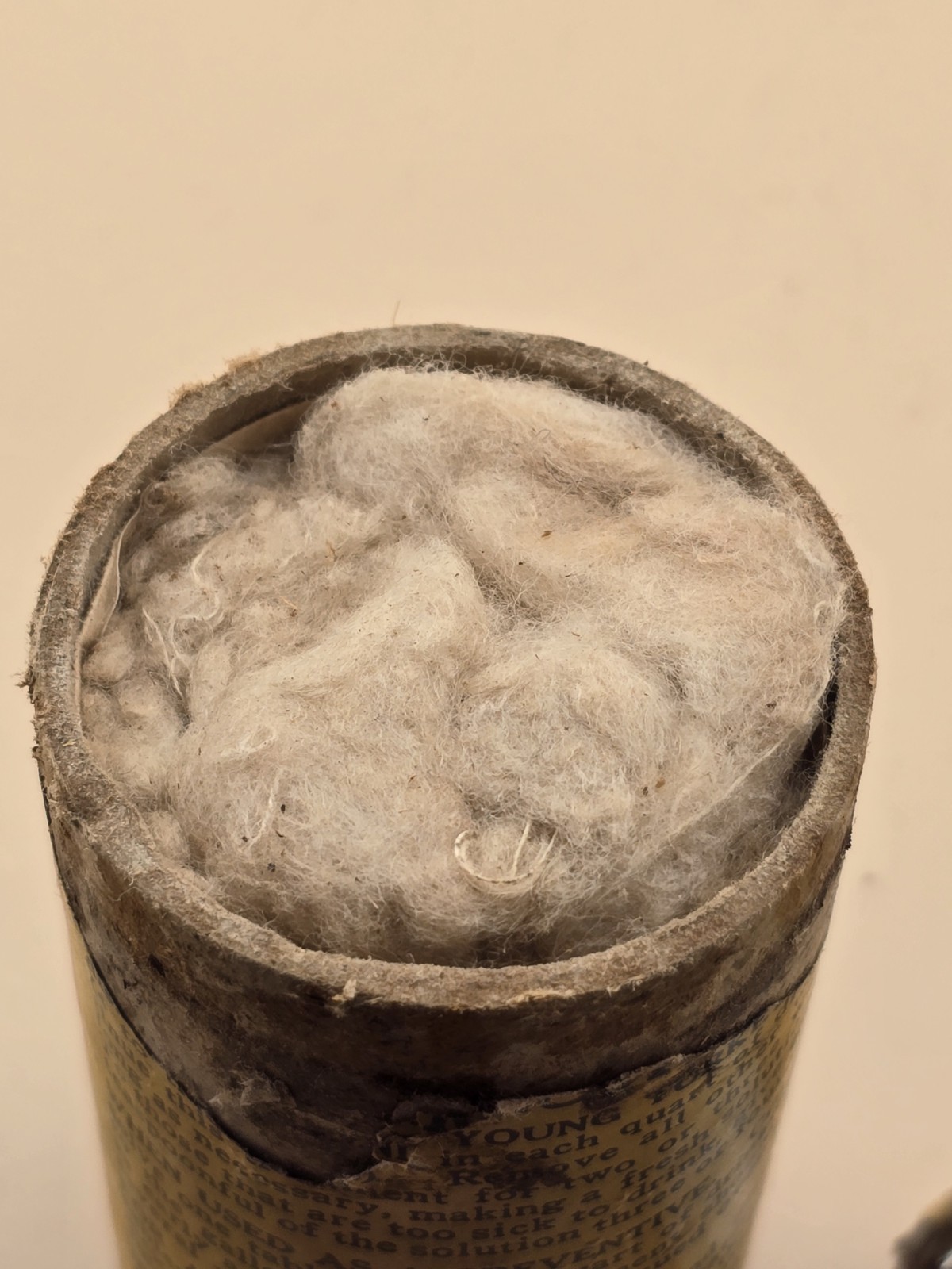 Antique Dr. Hess White Diarrhea Chicks 50 Cts Full Can Farm Medicine