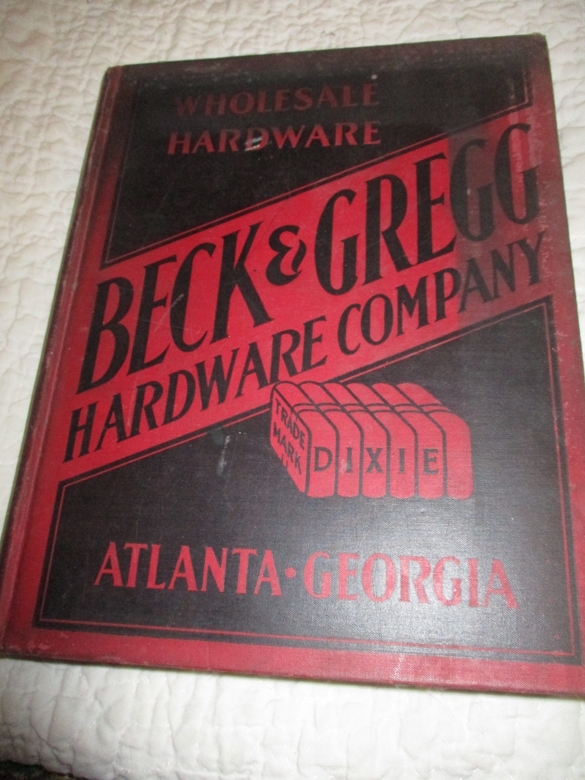 1936 Beck & Gregg Hardware Co. Catalog Atlanta GA Antique Illustrated 657pp Rare