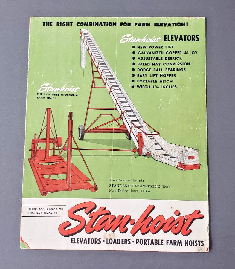vtg LOT Farming Brochures Cockshutt Cobey Stan-hoist Owatonna Ferguson Tractor