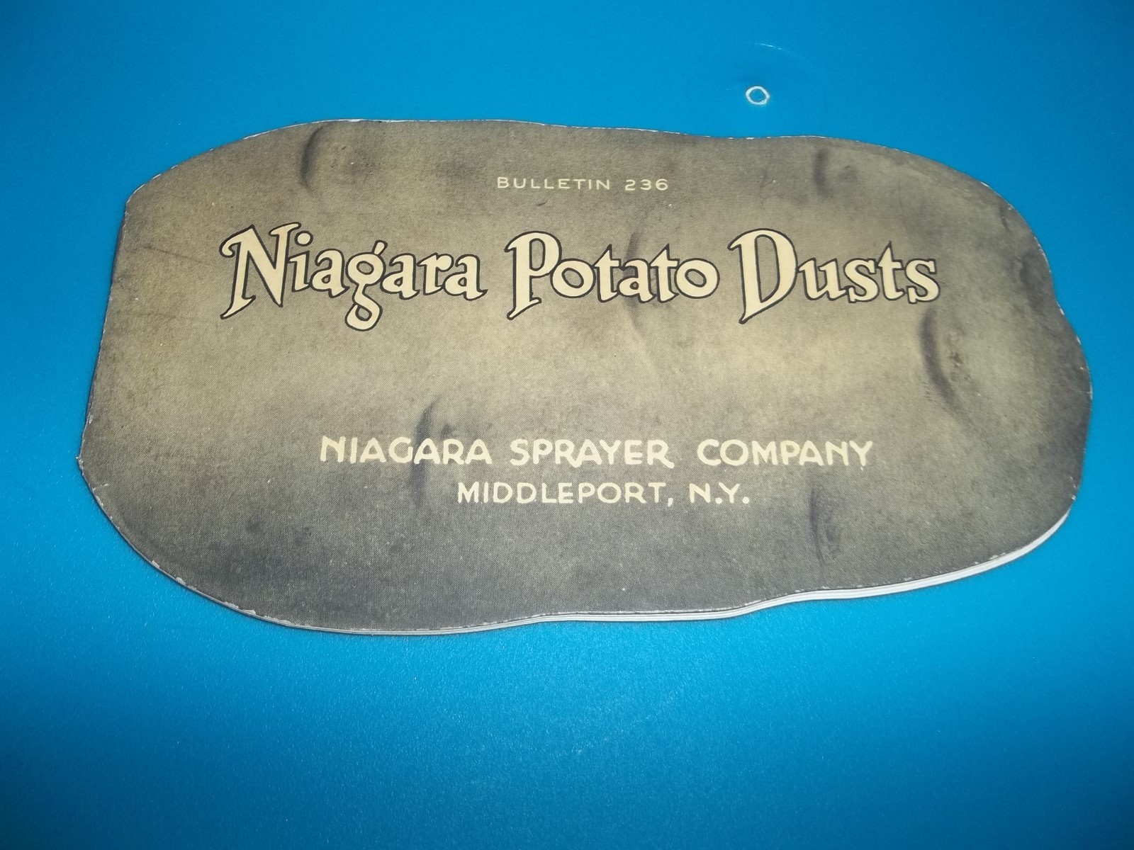 NIAGARA POTATO DUSTS Niagara Sprayer Company Bulletin 236 Middleport New York