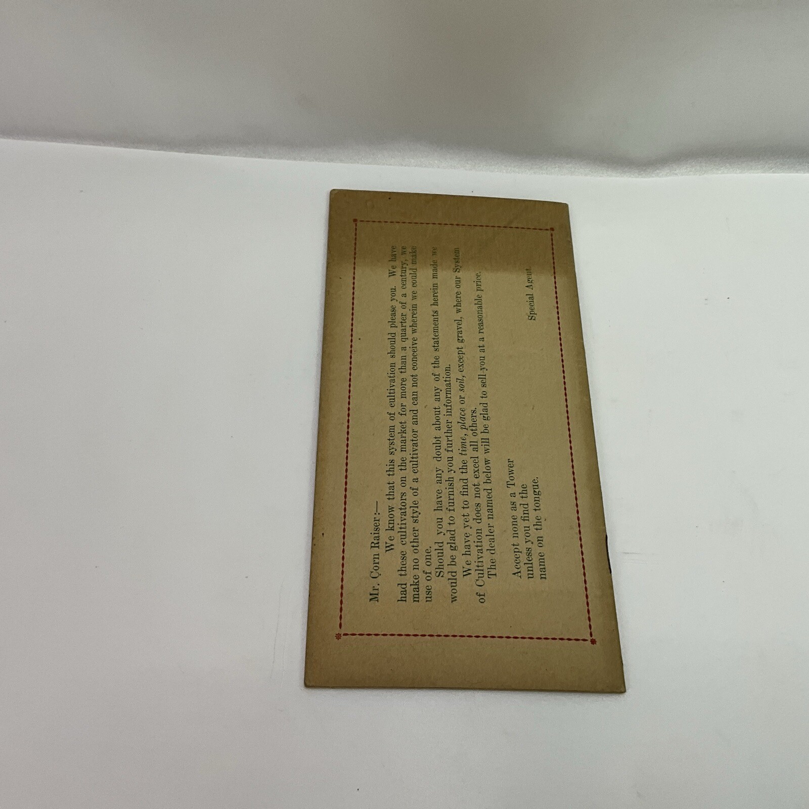 The J.D. Tower & Sons Co. Corn Stalk Vol 1. No 4