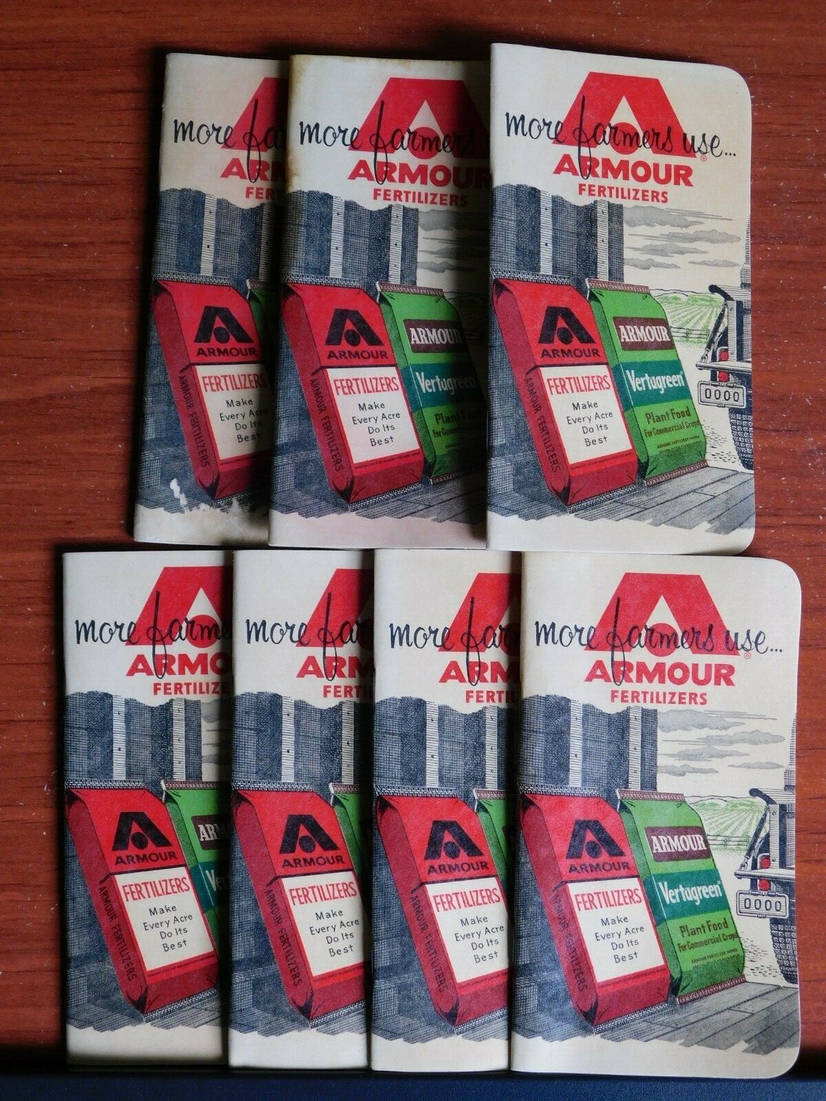 7) Armour Fertilizers – advertisement 1959 calendars note books