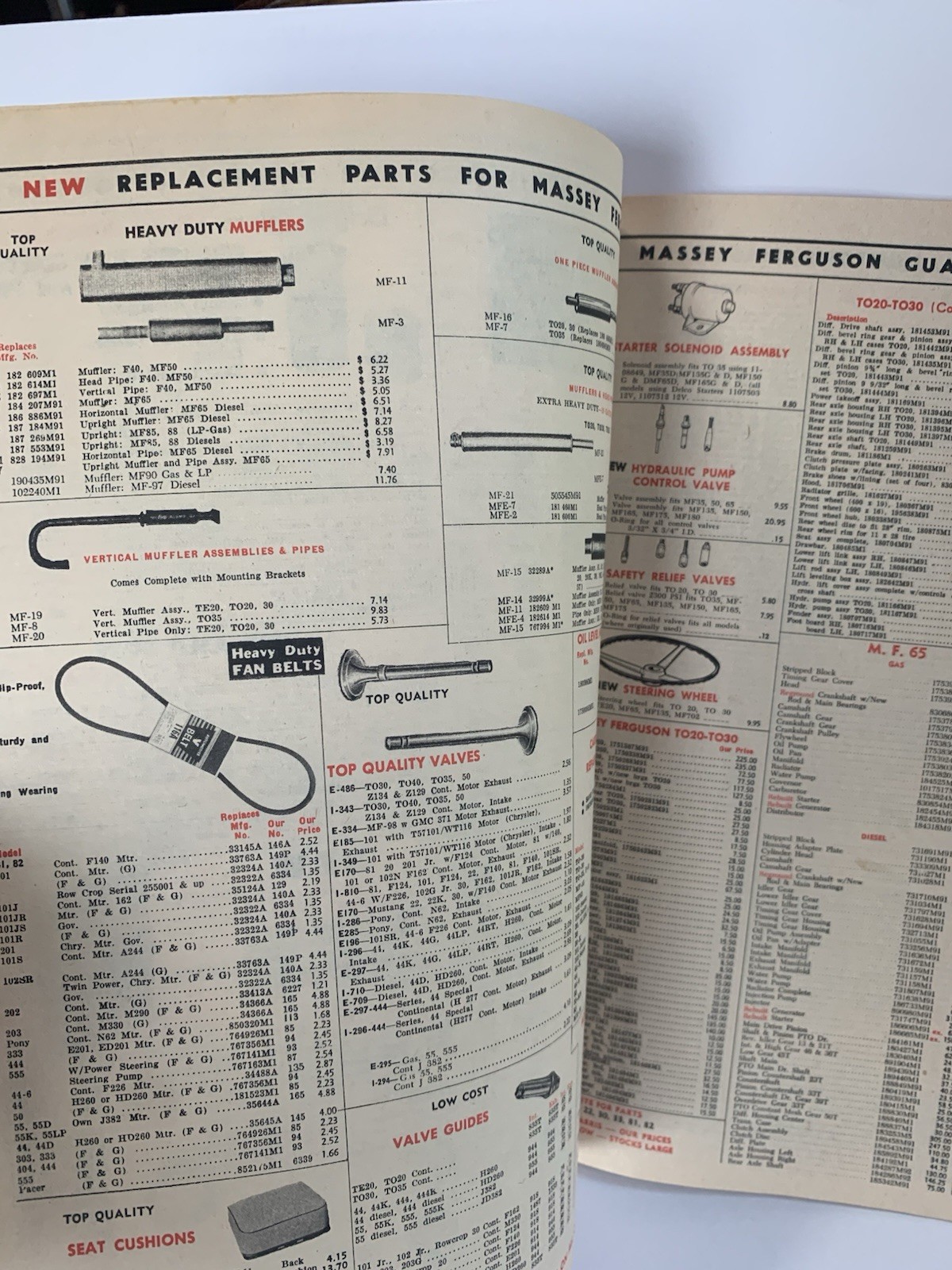 1974 Surplus Tractor Parts Corp Discount Catalog Fargo North Dakota farming