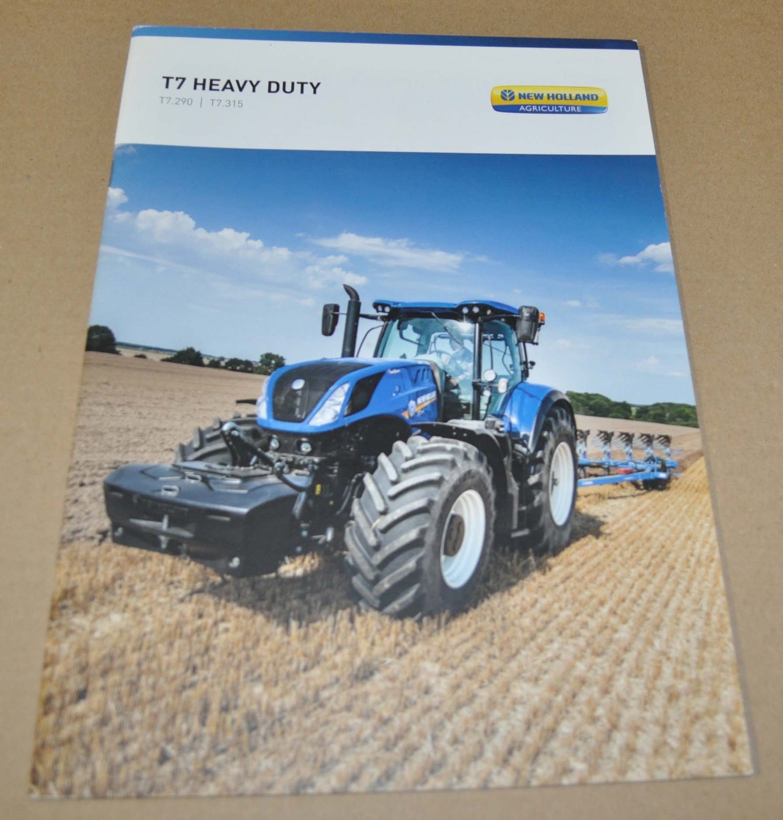 2015 2016 New Holland T7 Heavy Series Tractor Brochure Prospekt DE